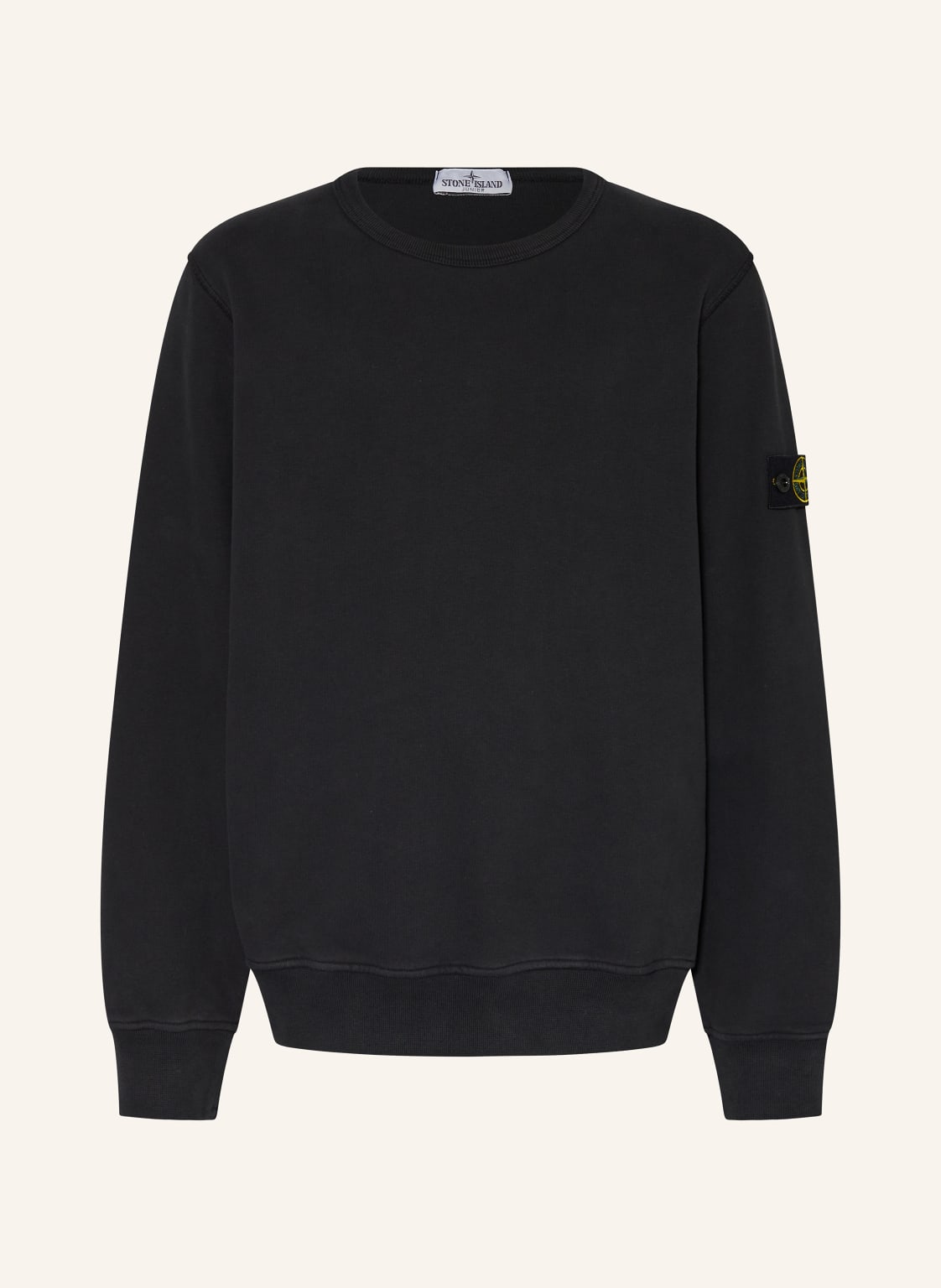 Stone Island Junior Sweatshirt schwarz von STONE ISLAND JUNIOR