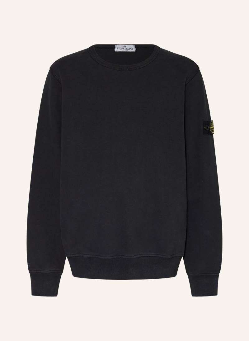 Stone Island Junior Sweatshirt schwarz von STONE ISLAND JUNIOR