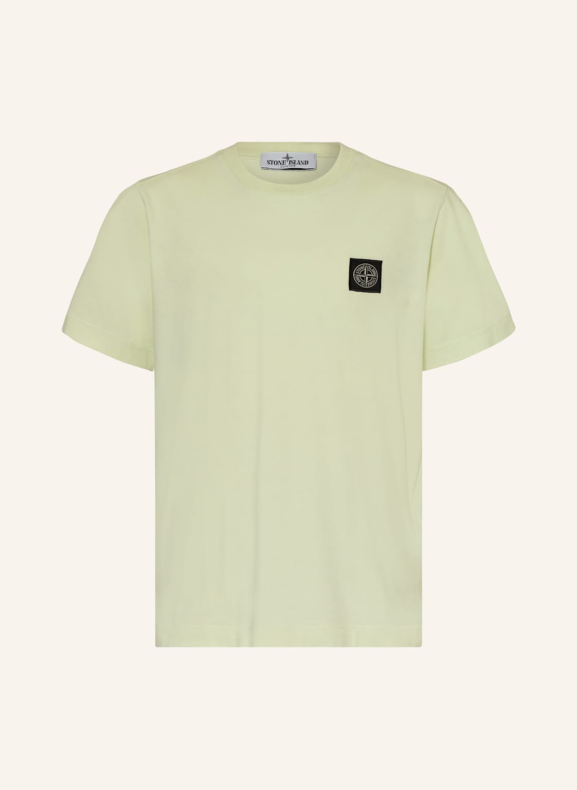 Stone Island Junior T-Shirt gruen von STONE ISLAND JUNIOR