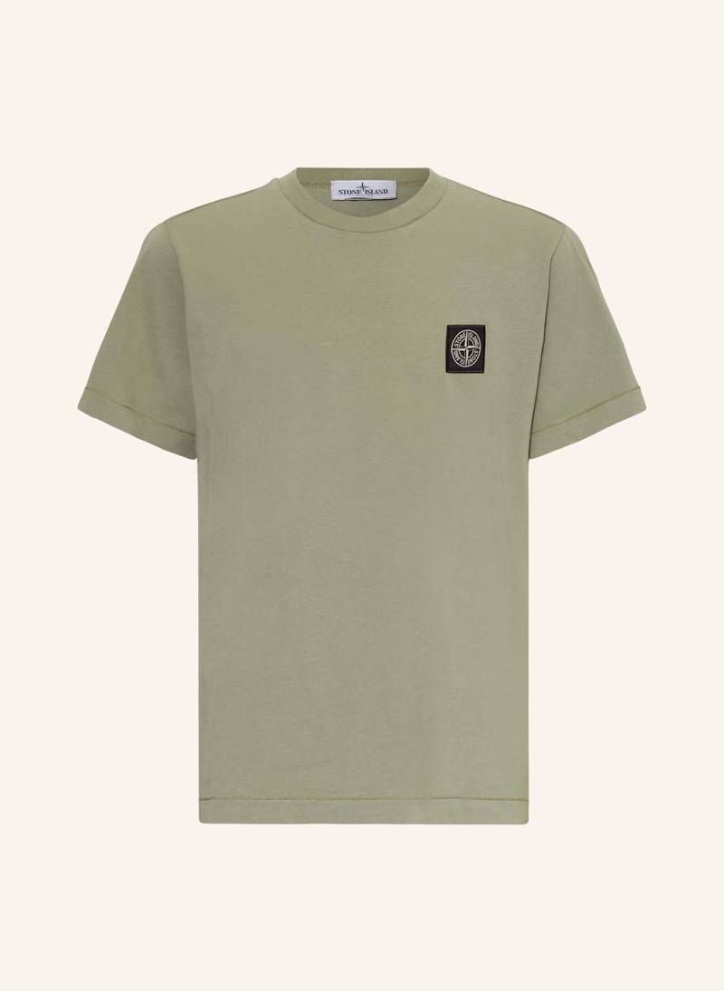 Stone Island Junior T-Shirt gruen von STONE ISLAND JUNIOR