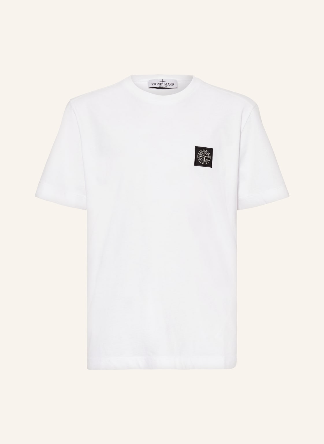 Stone Island Junior T-Shirt weiss von STONE ISLAND JUNIOR