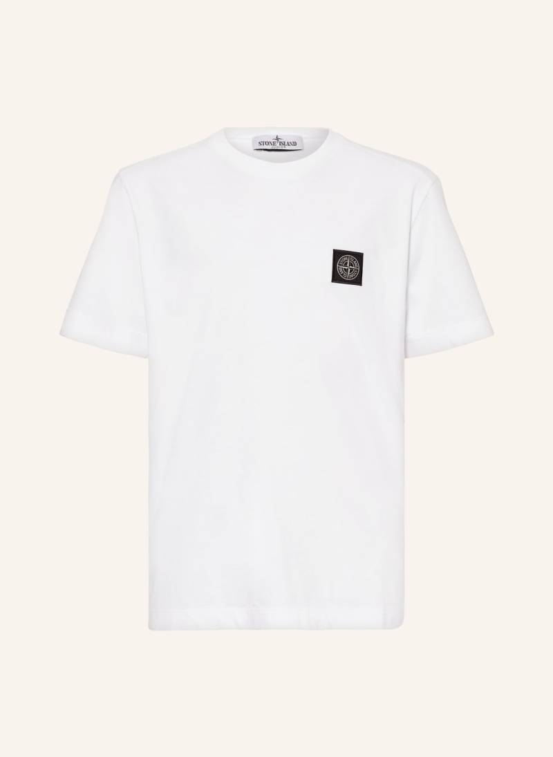 Stone Island Junior T-Shirt weiss von STONE ISLAND JUNIOR