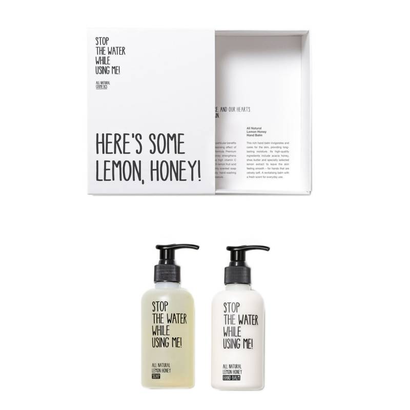 All Natural Body - Lemon Honey Hand Kit von STOP THE WATER WHILE USING ME!