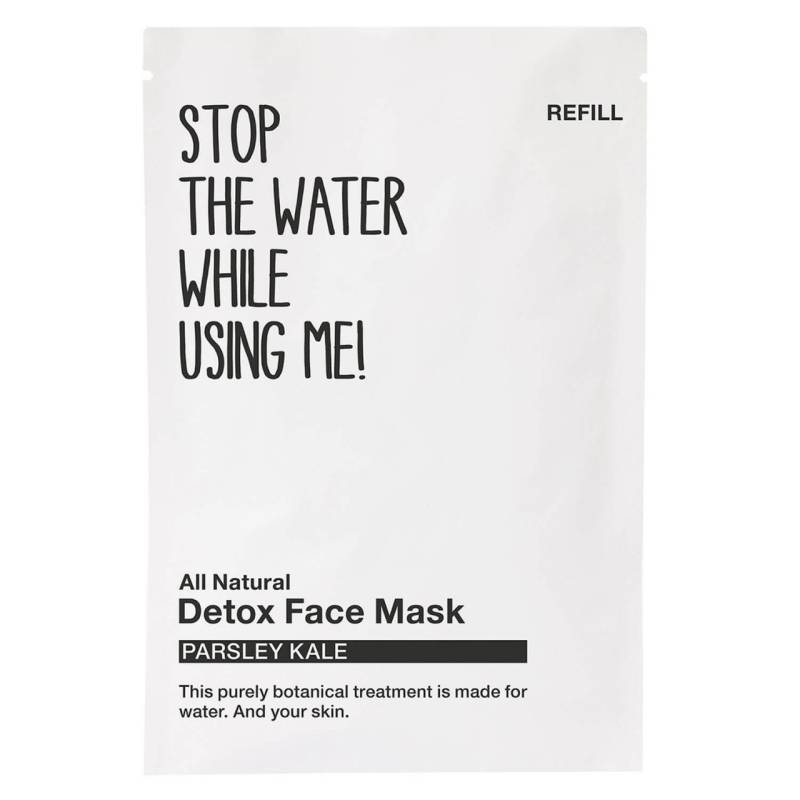 All Natural Face - Refill Detox Face Mask Parsley Kale von STOP THE WATER WHILE USING ME!