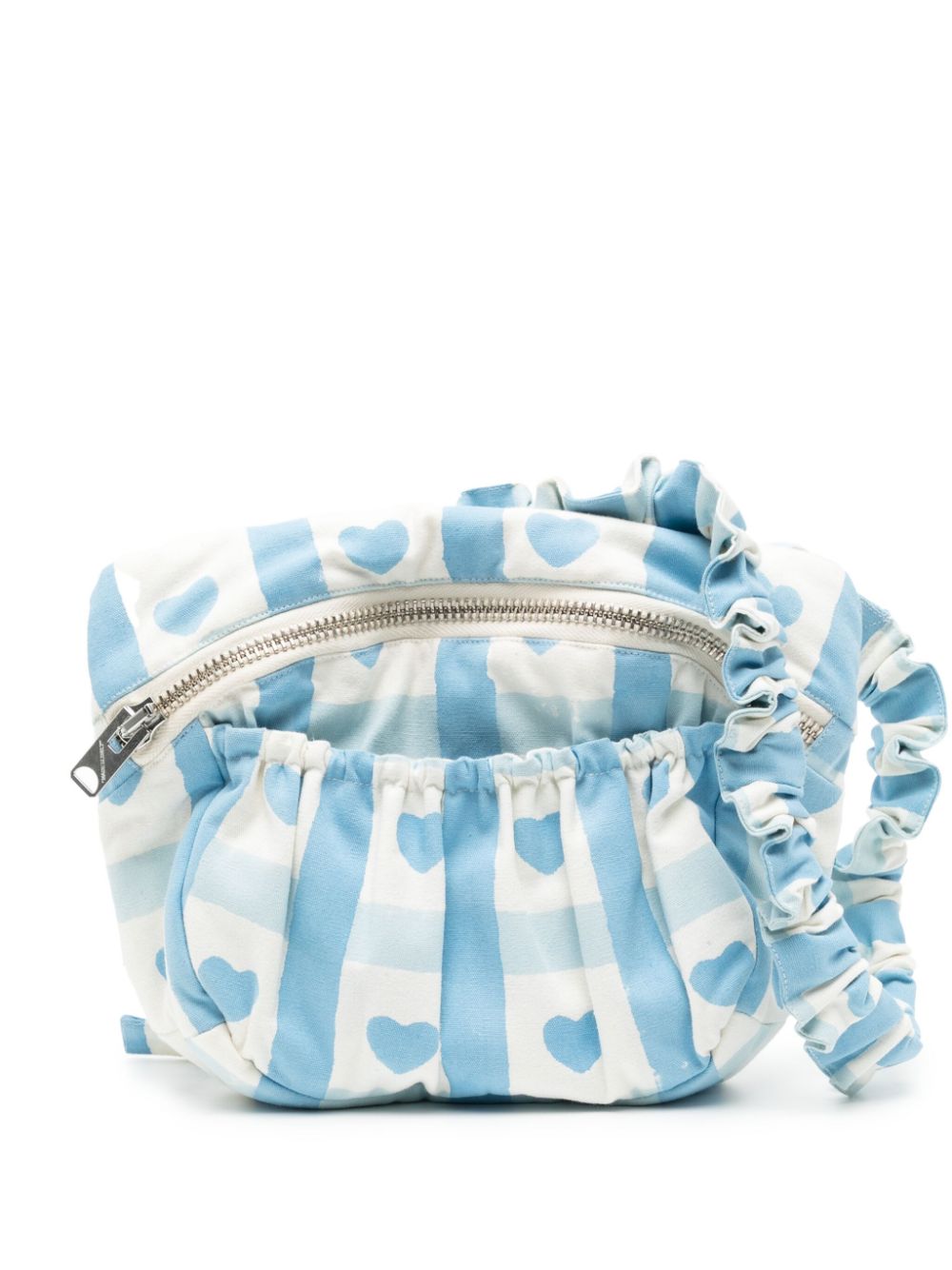 STORY mfg. heart-print cotton bag - Blue von STORY mfg.