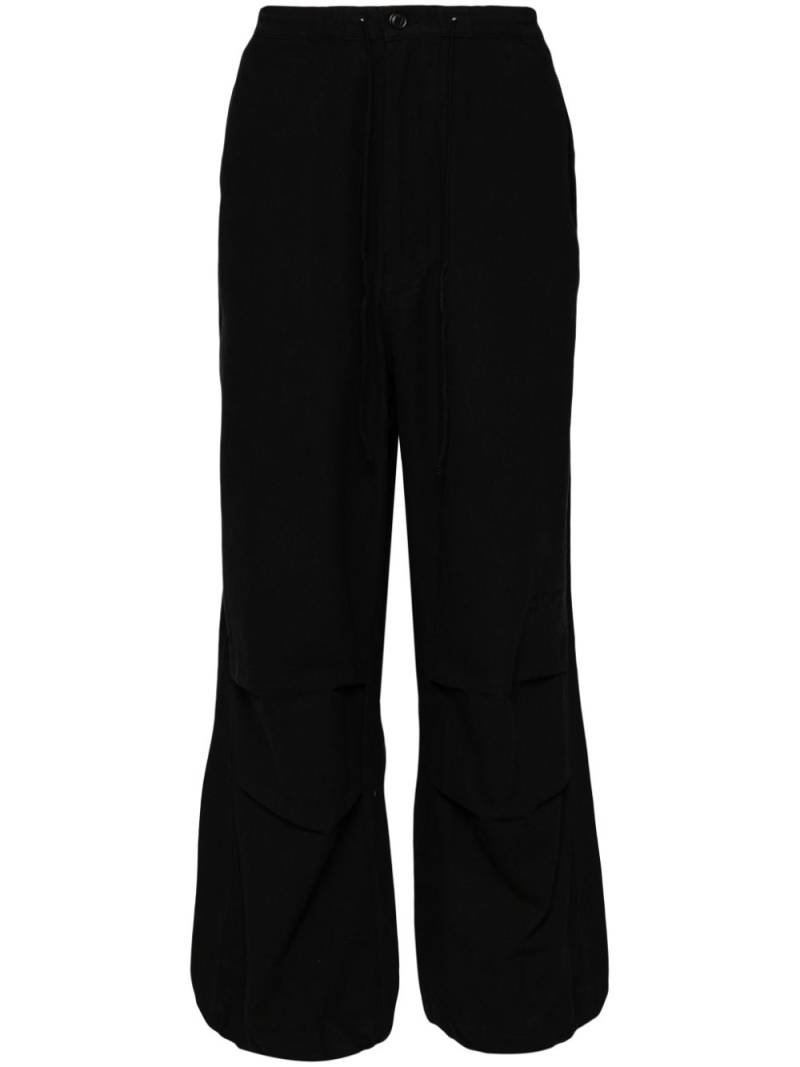 STORY mfg. organic cotton straight trousers - Black von STORY mfg.