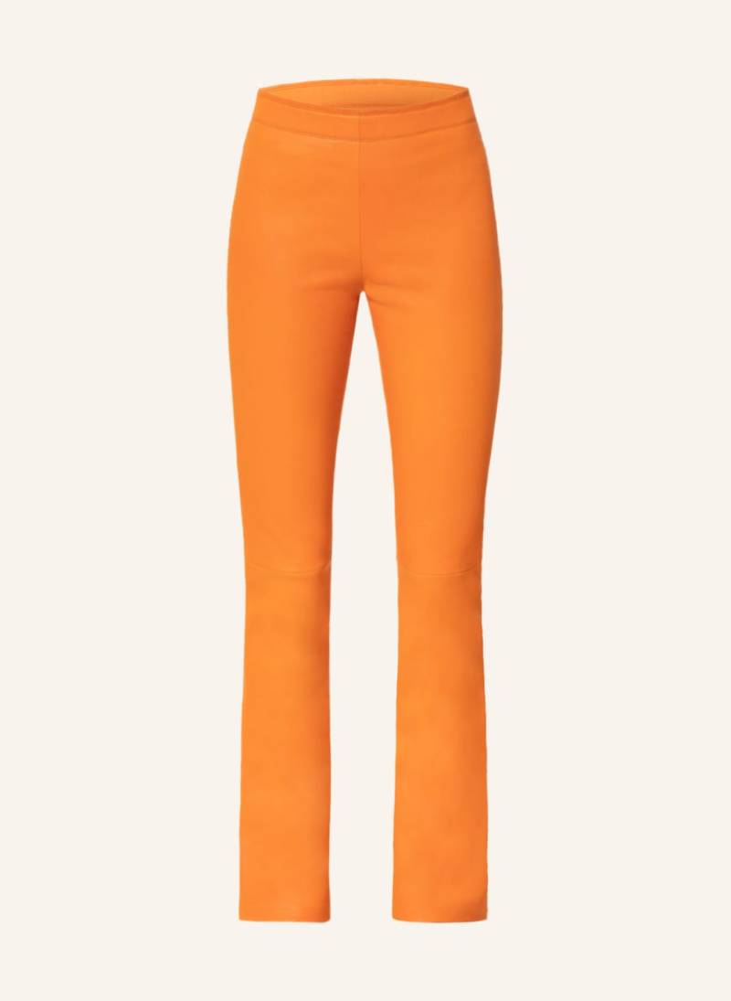 Stouls Lederhose Jp Long orange von STOULS