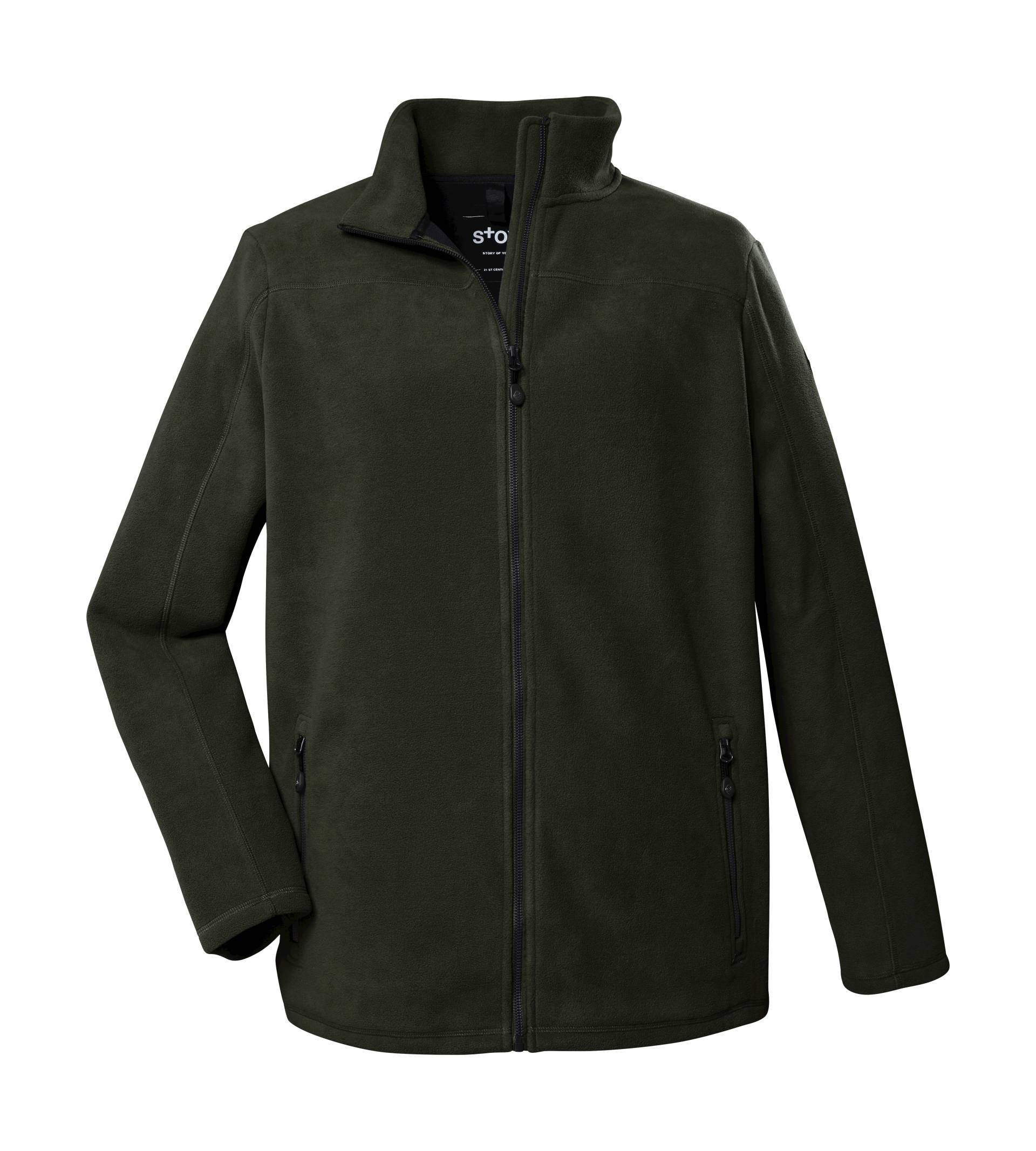 STOY Fleecejacke »STW 12 MN FLC JCKT«, STOY Herren Fleecejacke: Stretch, Kordelzug, Kinnschutz, Zipper-Taschen von STOY