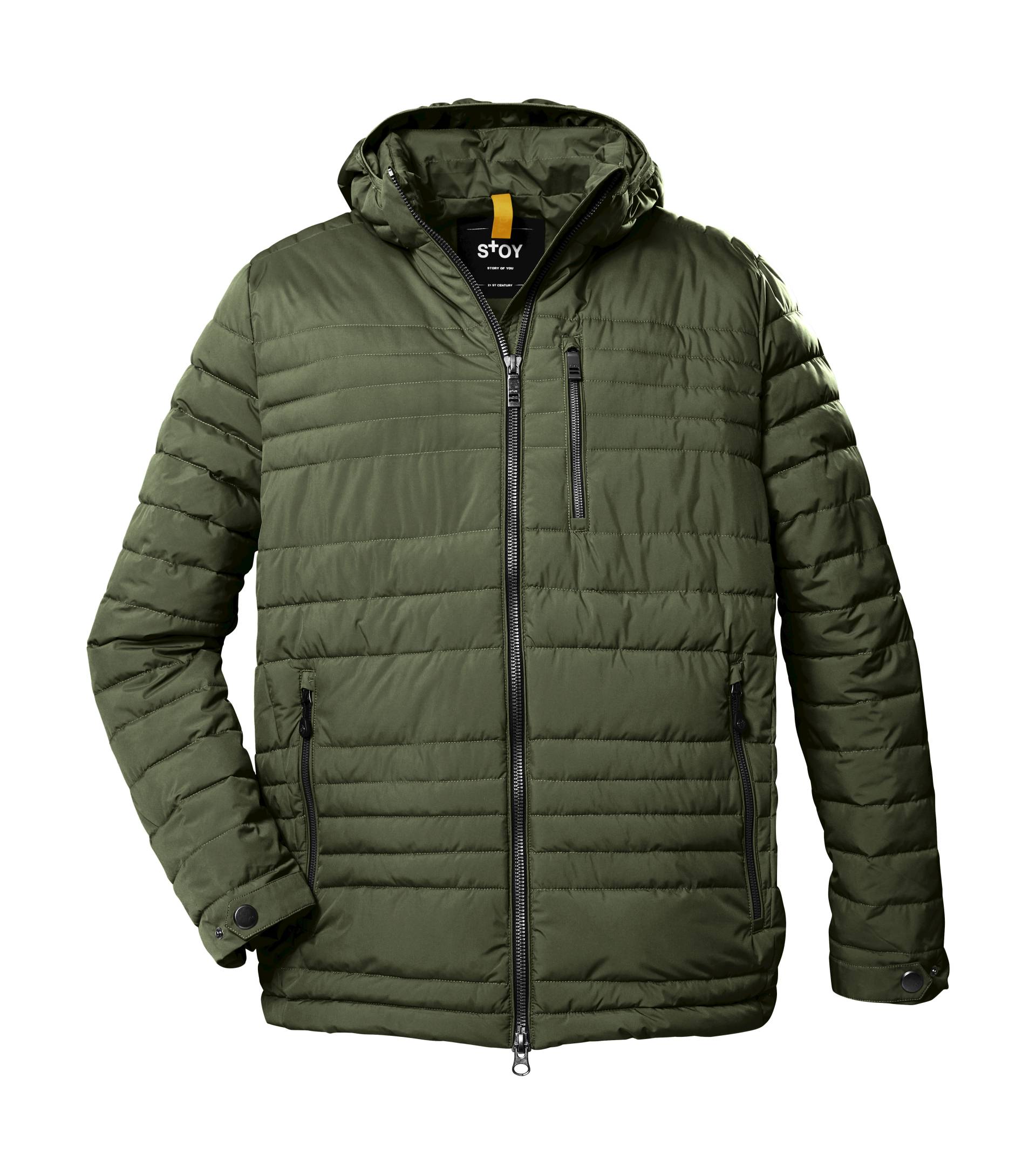 STOY Steppjacke »STW 16 MN QLTD JCKT«, Atmungsaktive, wasserabweisende Steppjacke mit abzippbarer Kapuze von STOY