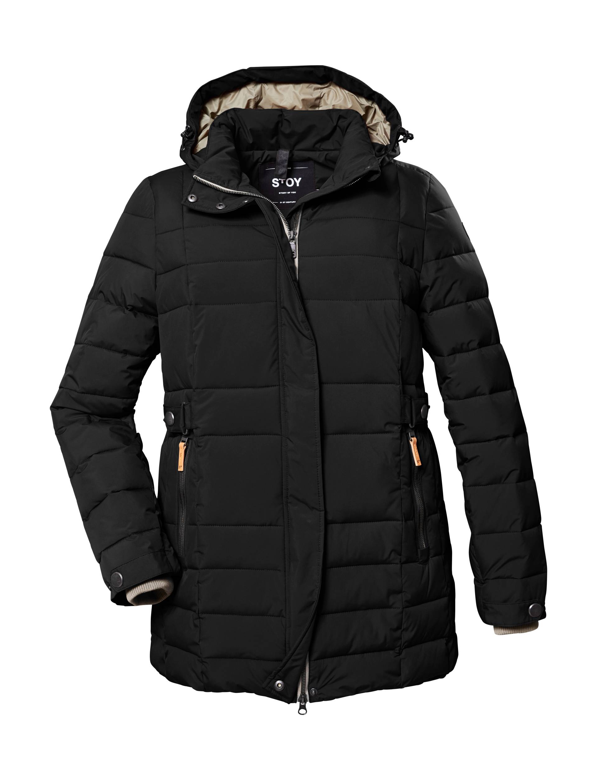 STOY Steppjacke »STW 6 WMN QLTD JCKT«, Wasserabweisender, winddichter Parka mit abnehmbarer Kapuze. von STOY