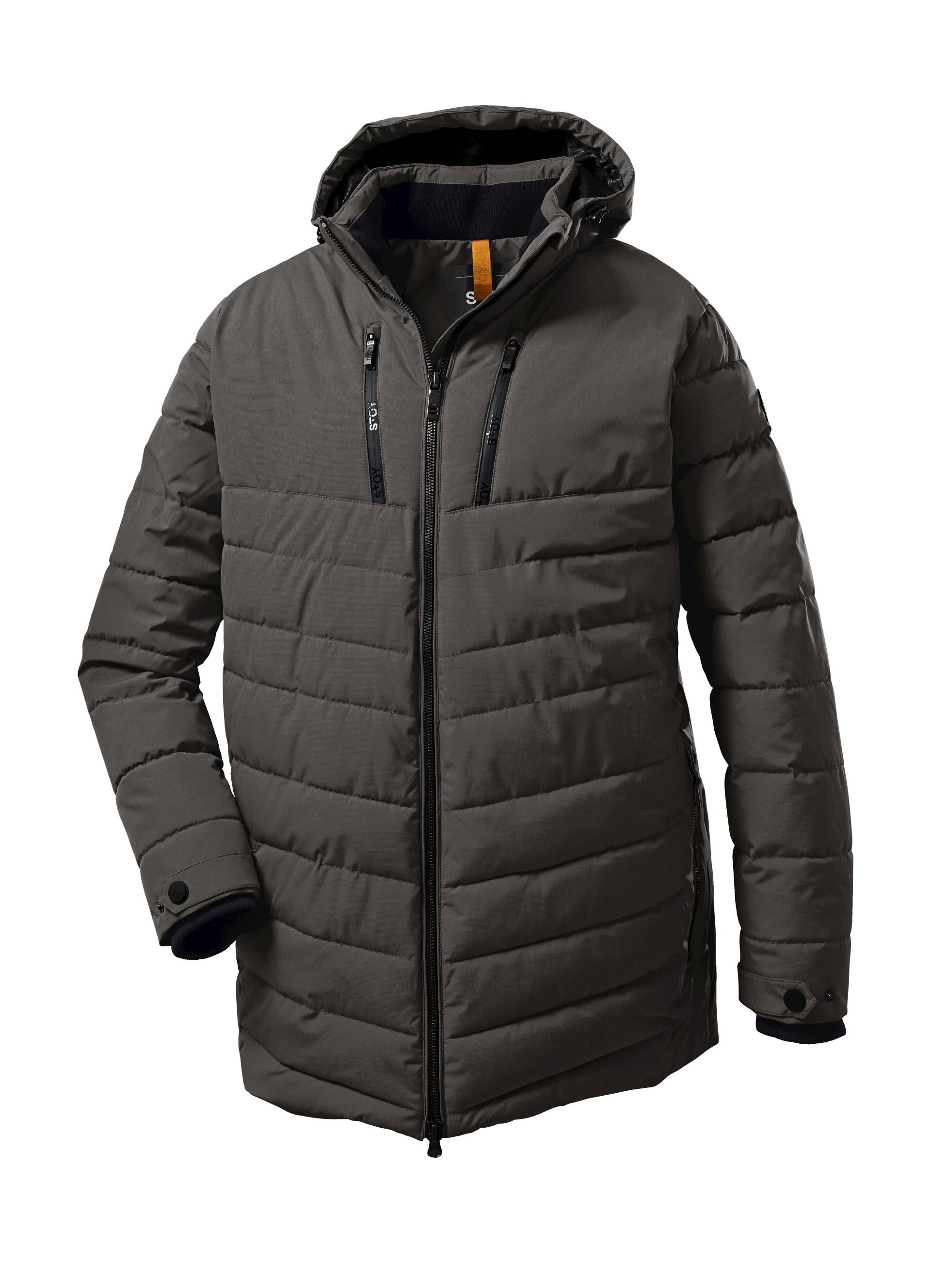 STOY Steppjacke »STW 8 MN QLTD JCKT«, Gefütterte, atmungsaktive Steppjacke mit abnehmbarer Kapuze von STOY von STOY