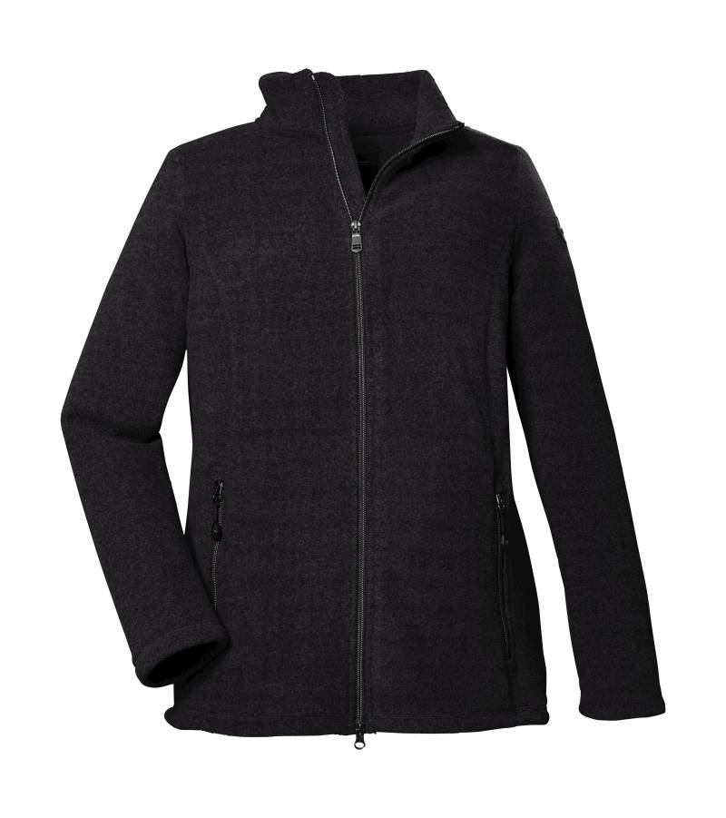 STOY Strickjacke »STW 2 WMN KNT JCKT«, Vielseitige Damen Strickfleece-Jacke mit 2-Wege-Reissverschluss von STOY