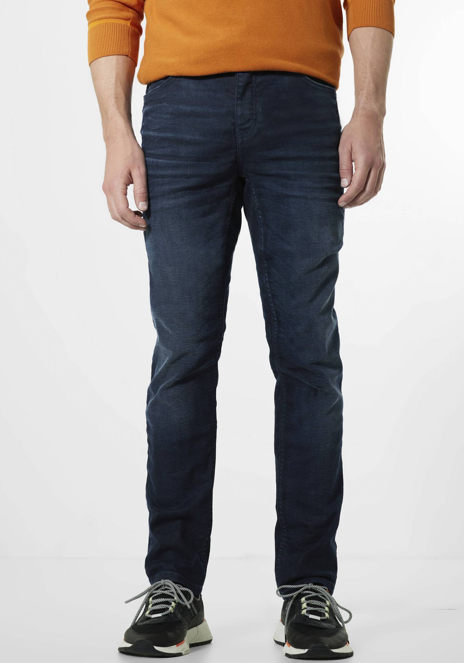 STREET ONE MEN Regular-fit-Jeans, mit Ziernähten von STREET ONE MEN