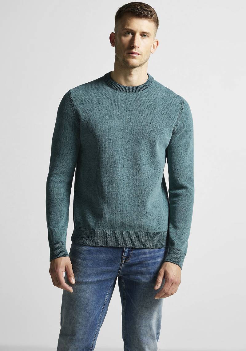 STREET ONE MEN Strickpullover, in Melange-Optik von STREET ONE MEN