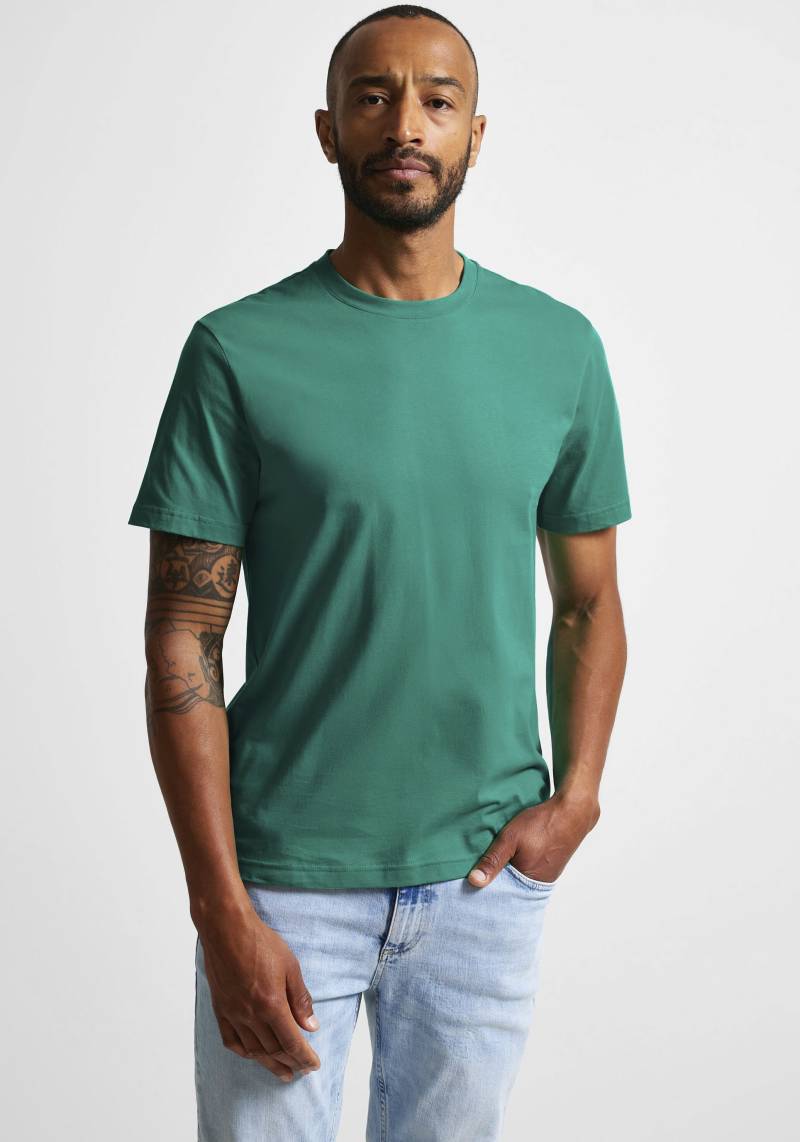 STREET ONE MEN T-Shirt, im Basic Style von STREET ONE MEN