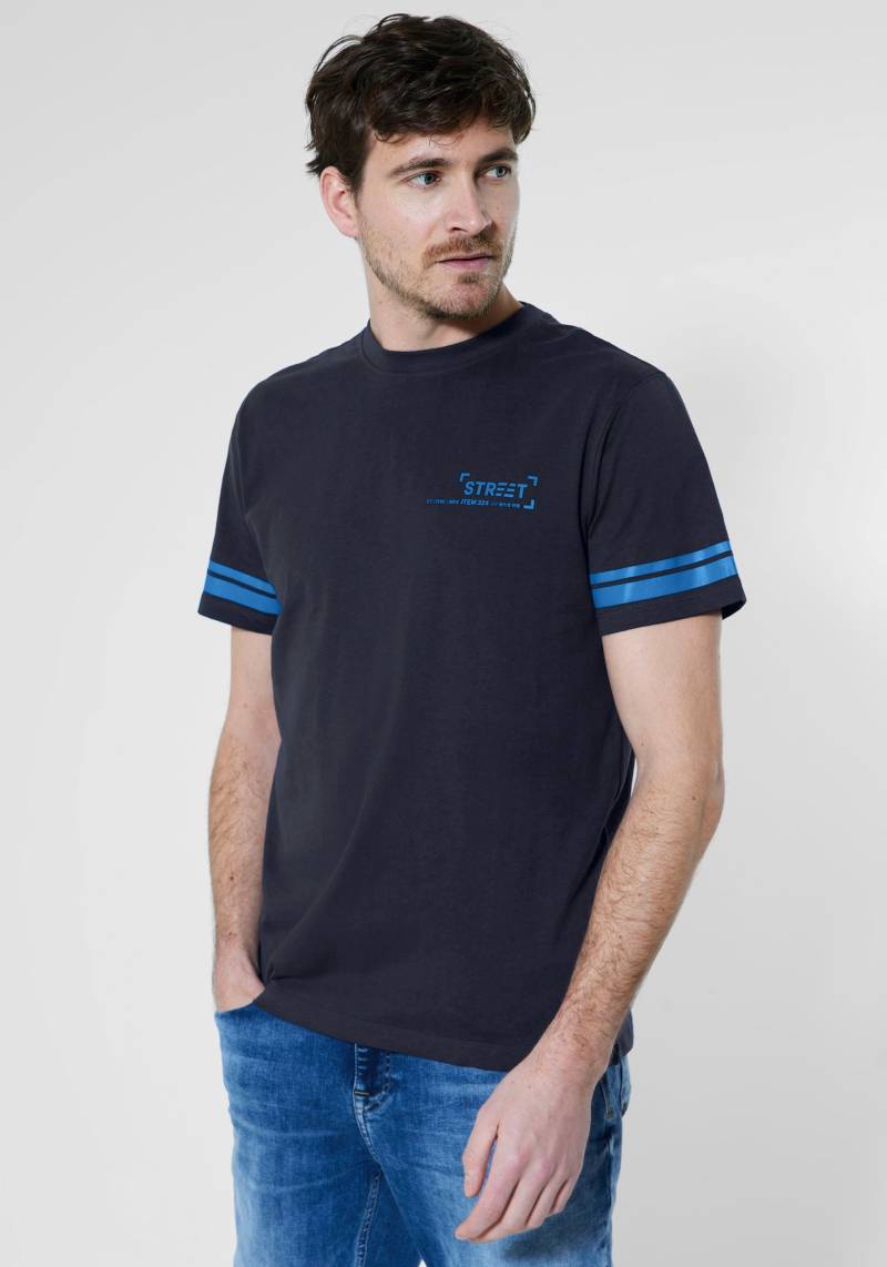 STREET ONE MEN T-Shirt, im College-Look von STREET ONE MEN