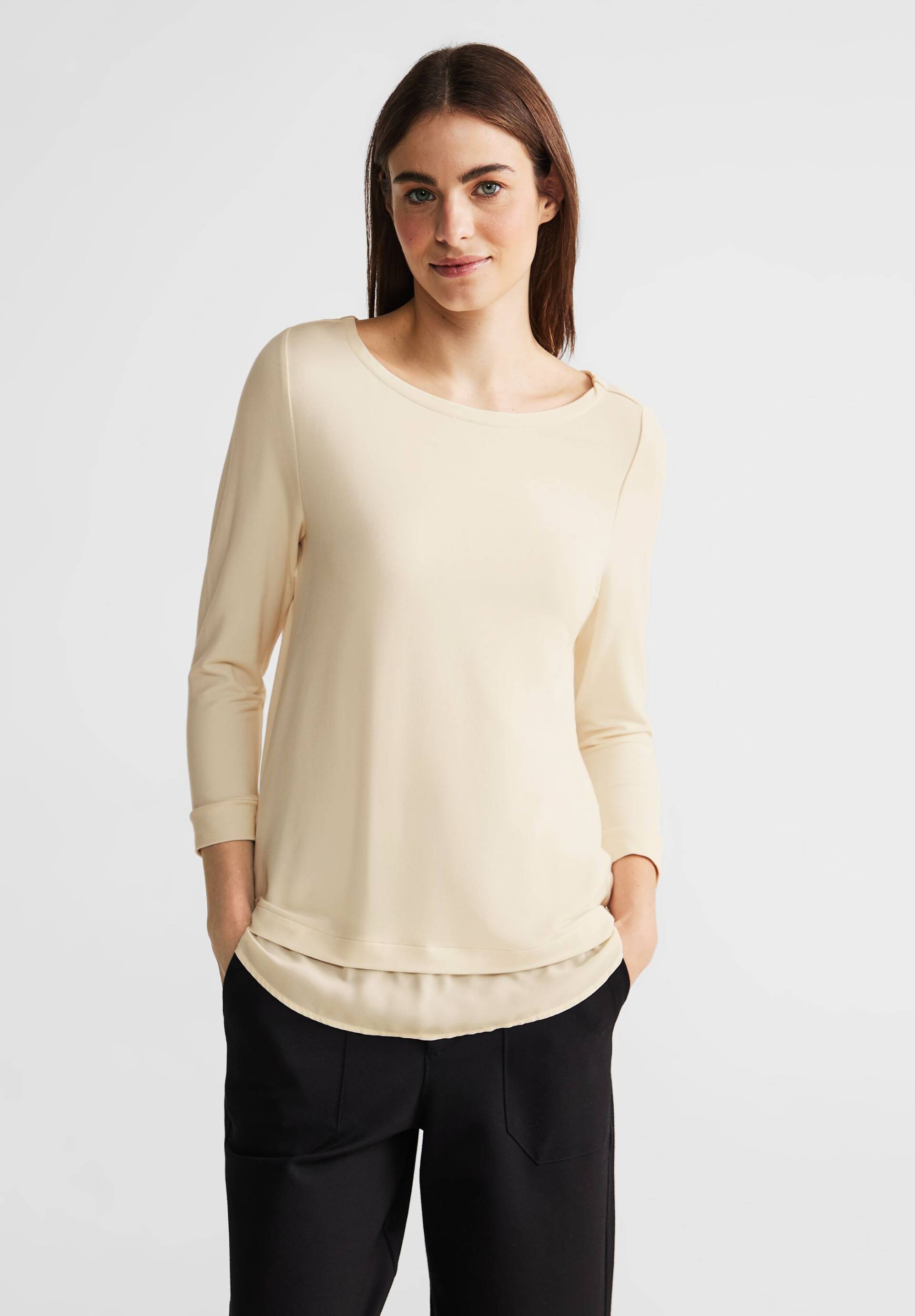 STREET ONE 3/4-Arm-Shirt, im Lagenlook von STREET ONE