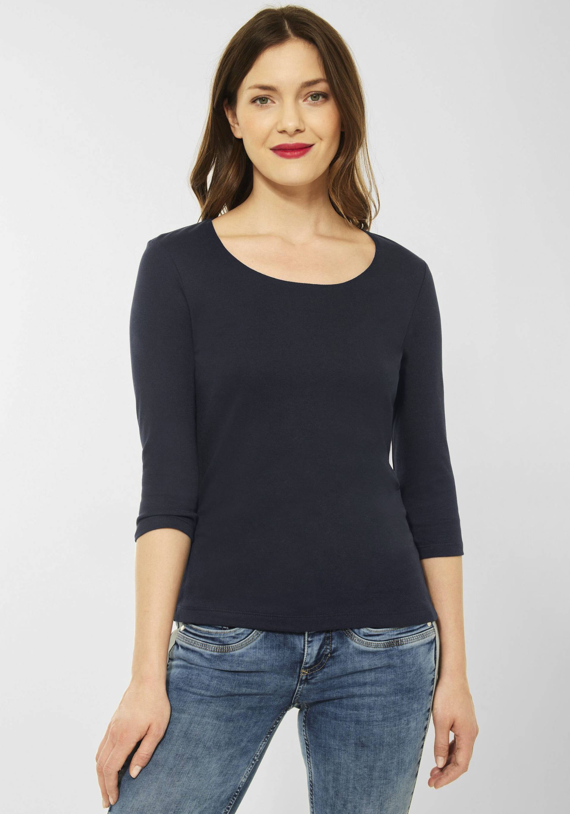 STREET ONE 3/4-Arm-Shirt »Style Pania«, mit extra Futter an der Vorderseite STREET ONE 3/4-Arm-Shirt »Style Pania«, mit extra Futter an der Vorderseite von STREET ONE