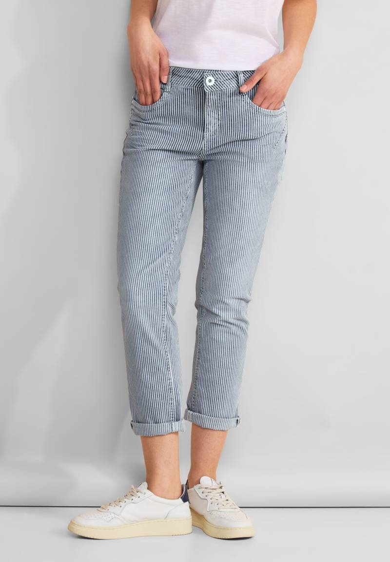 STREET ONE 7/8-Jeans, im Streifen-Design von STREET ONE