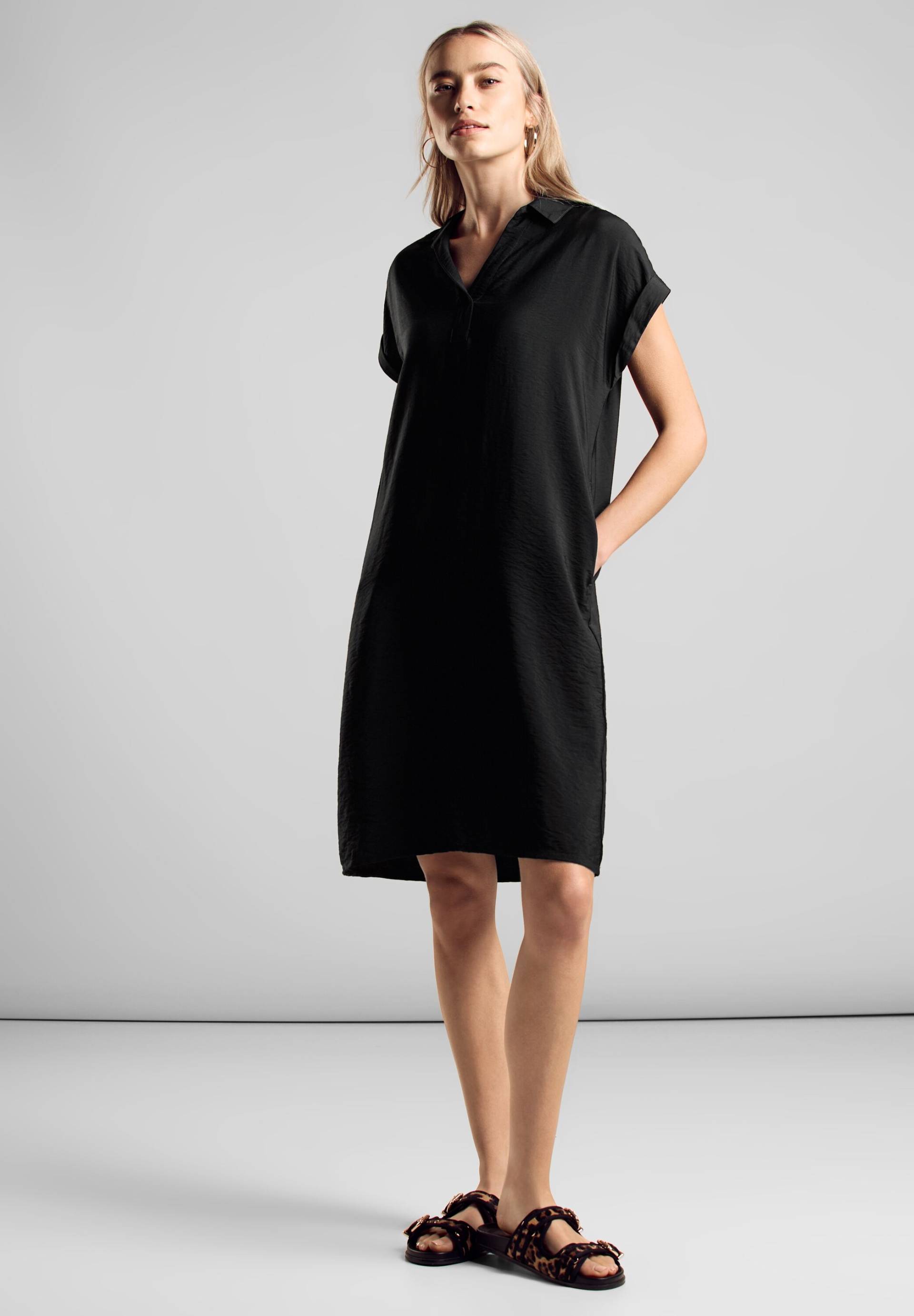 STREET ONE Blusenkleid, mit Ausschnitt und Kragen STREET ONE Blusenkleid, mit Ausschnitt und Kragen von STREET ONE