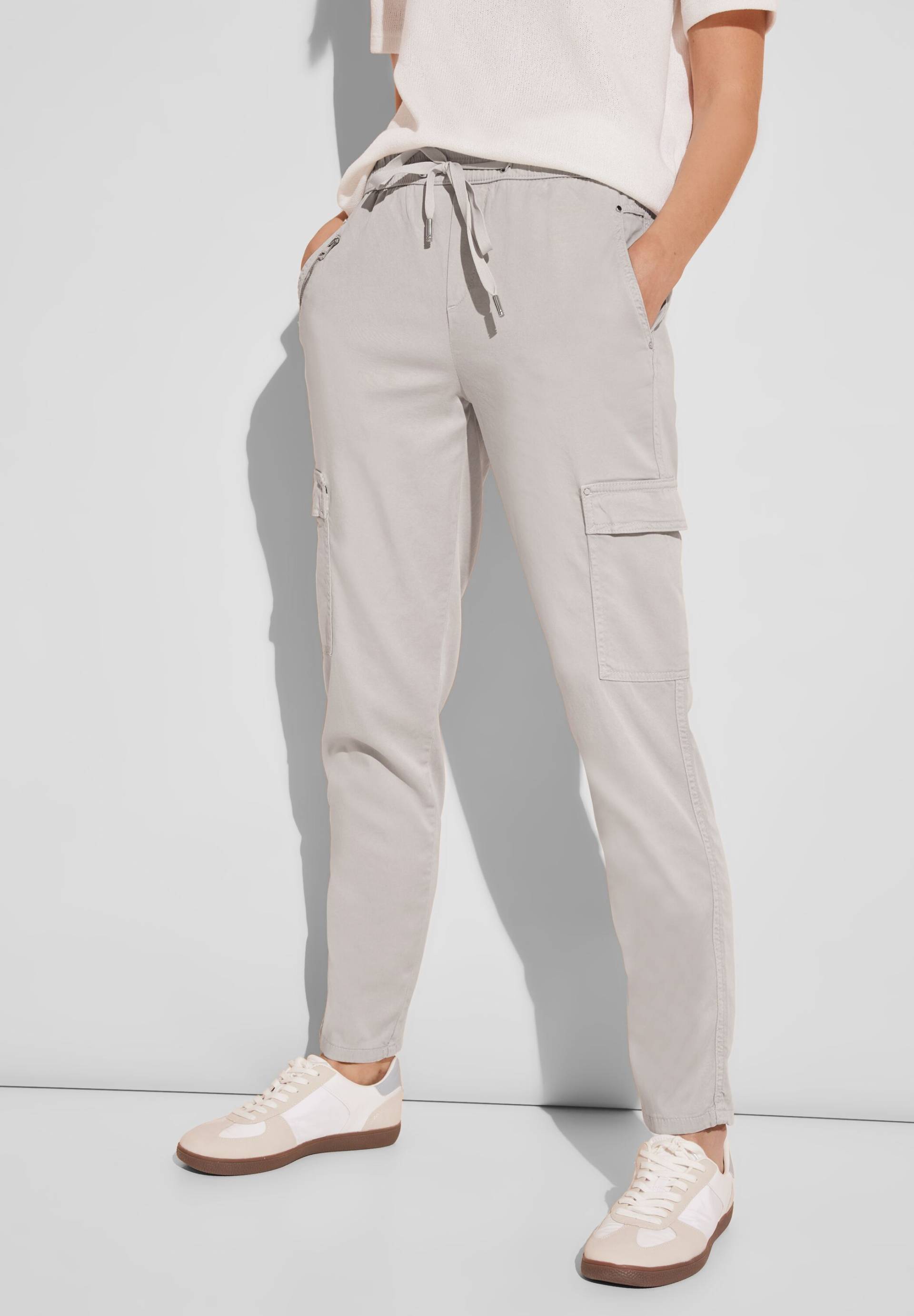 STREET ONE Cargohose, im Jogging-Stil von STREET ONE