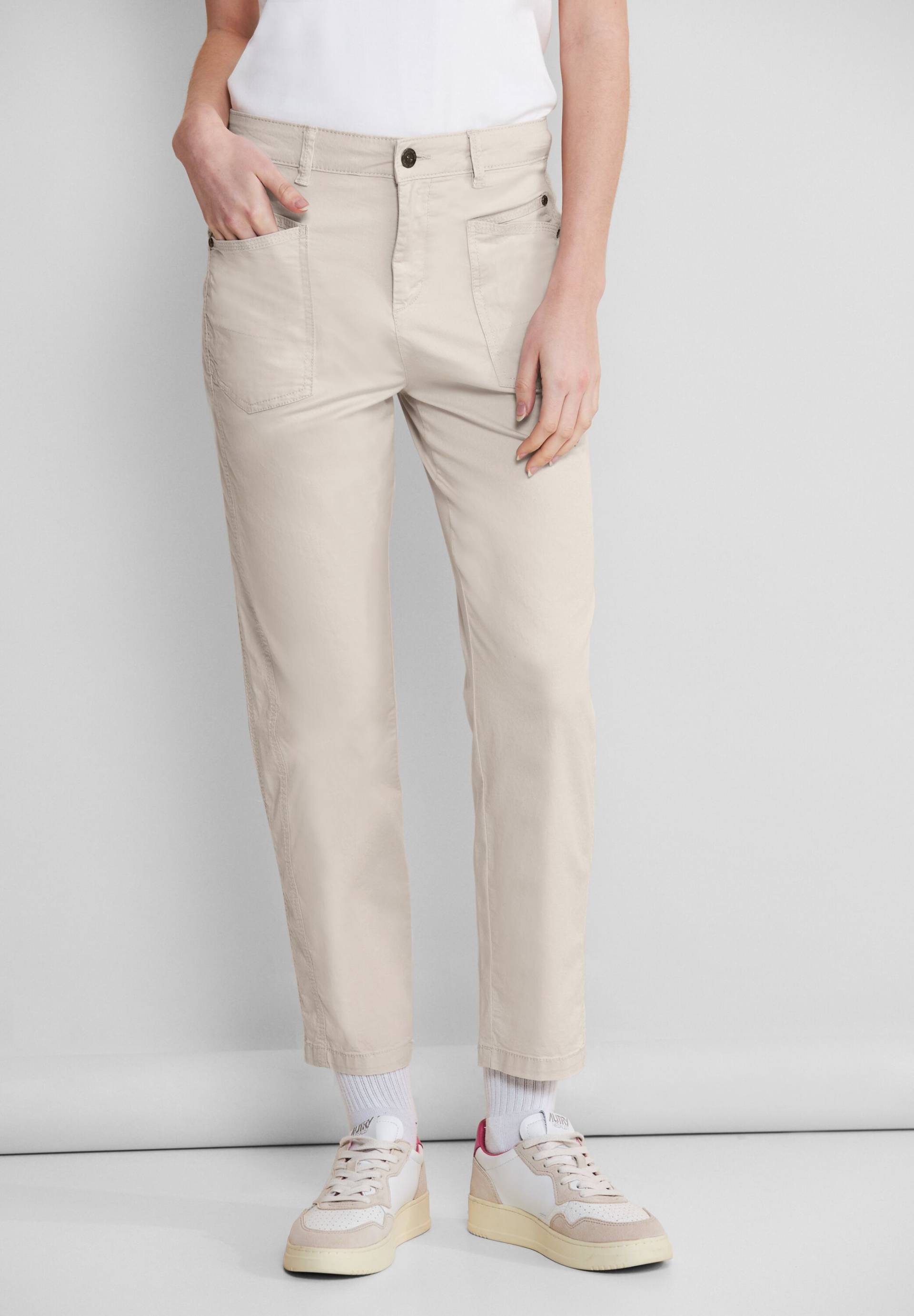 STREET ONE Cargohose, mit aufgesetzten Taschen von STREET ONE