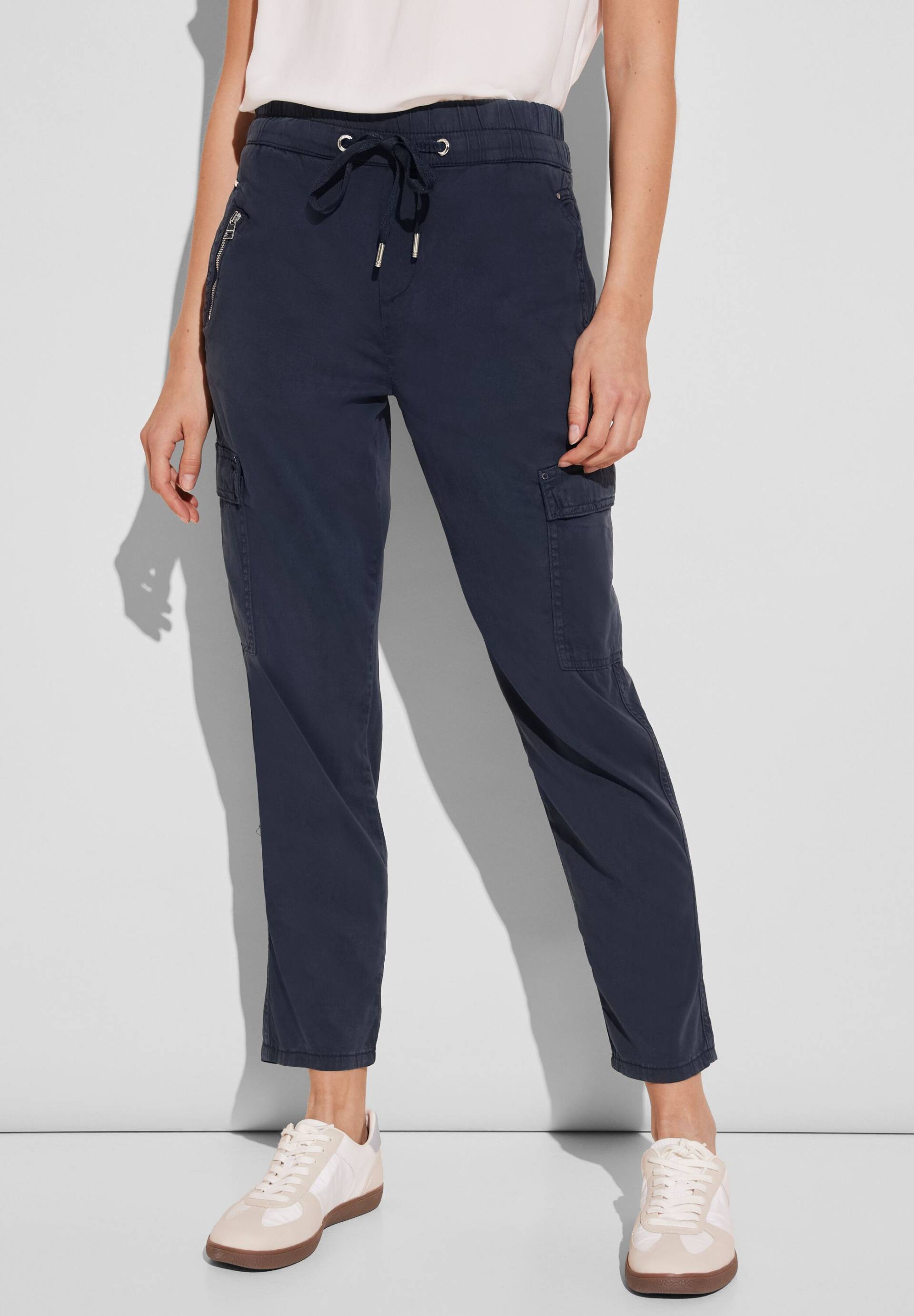 STREET ONE Cargohose, im Jogging-Stil von STREET ONE