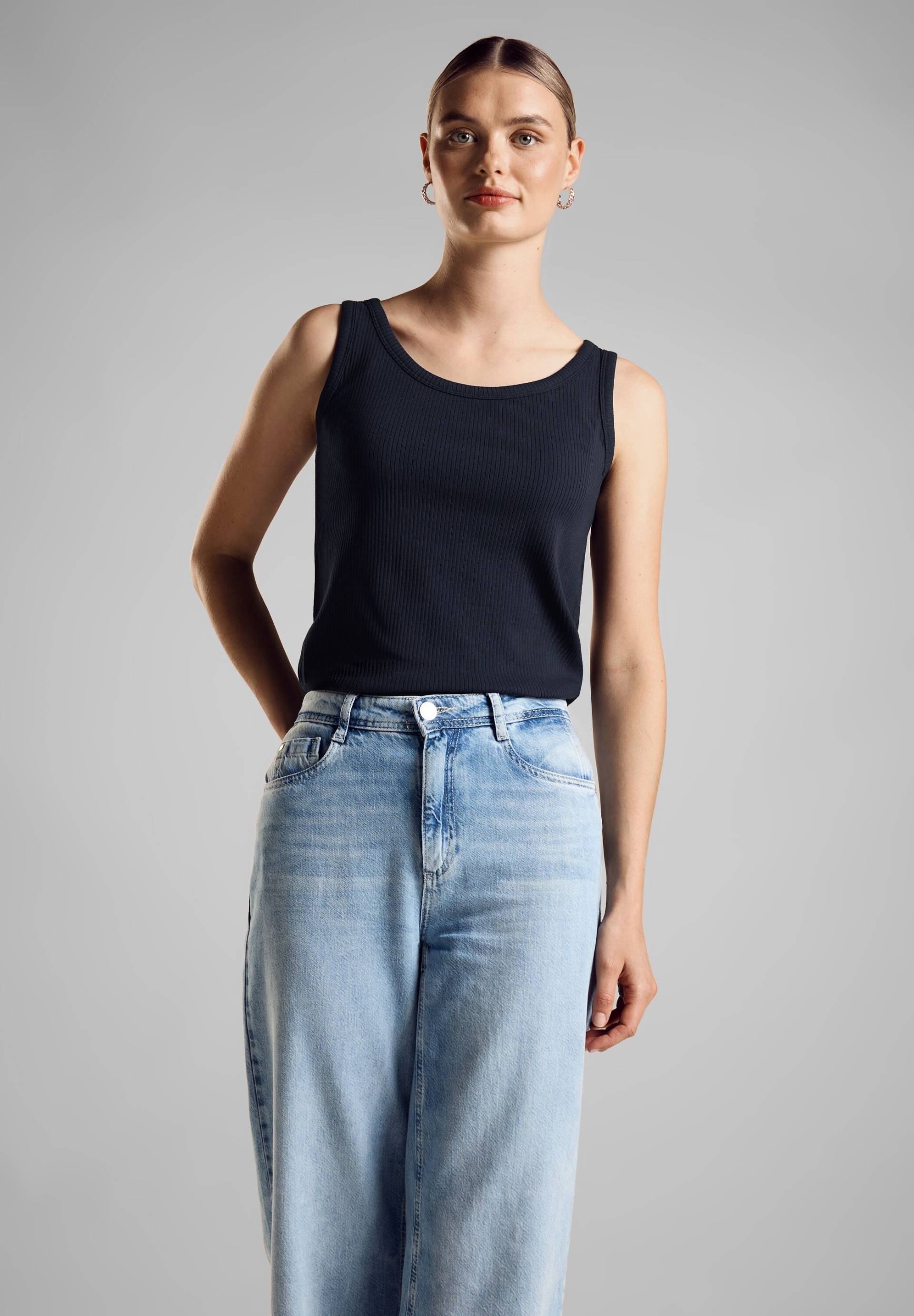 STREET ONE Ripptanktop, mit Rippstruktur von STREET ONE