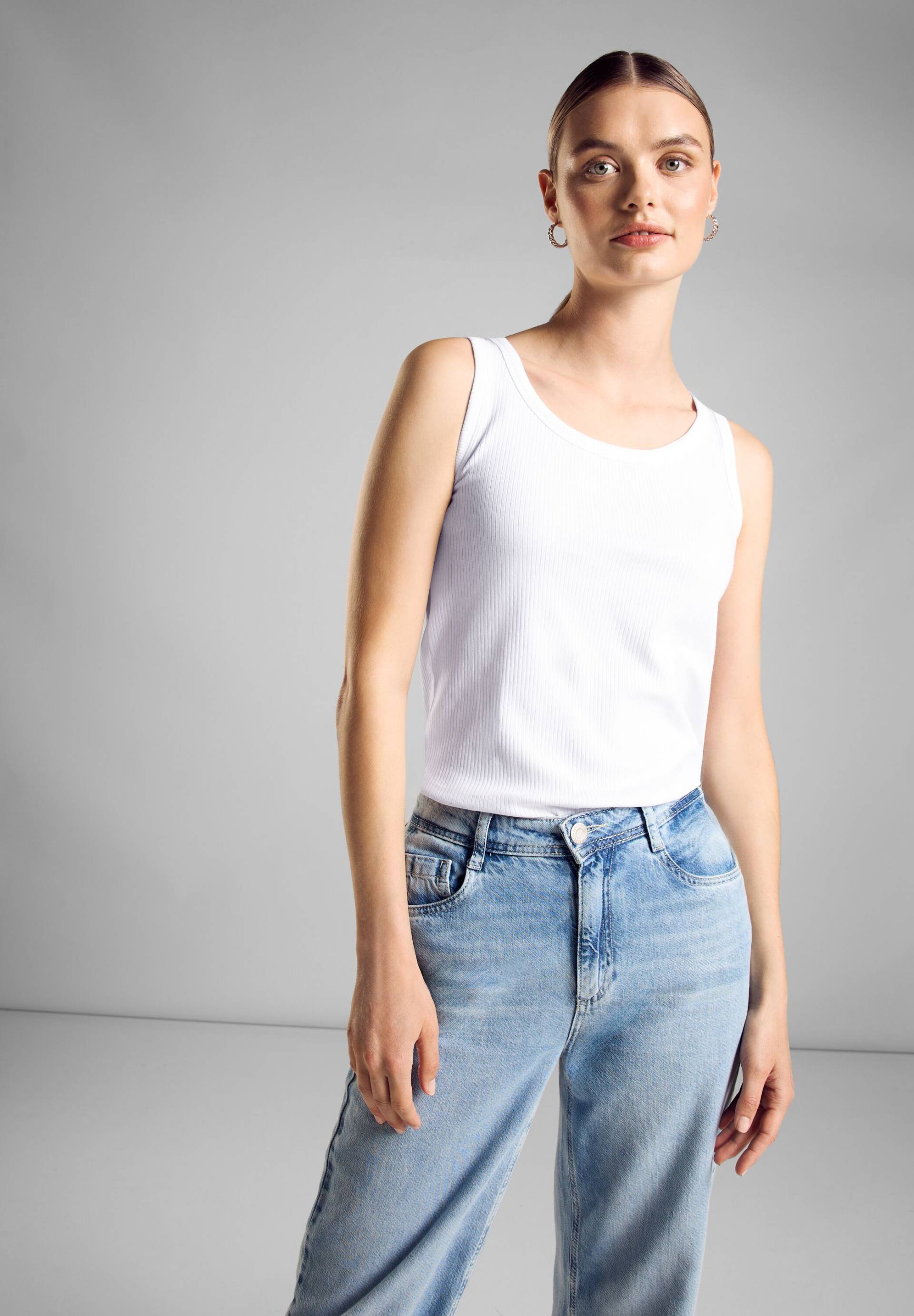 STREET ONE Ripptanktop, mit Rippstruktur von STREET ONE