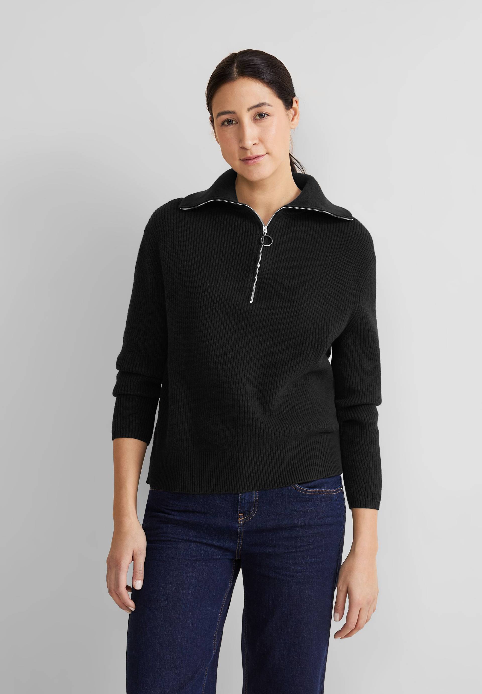 STREET ONE Rollkragenpullover, mit Rollkragen von STREET ONE