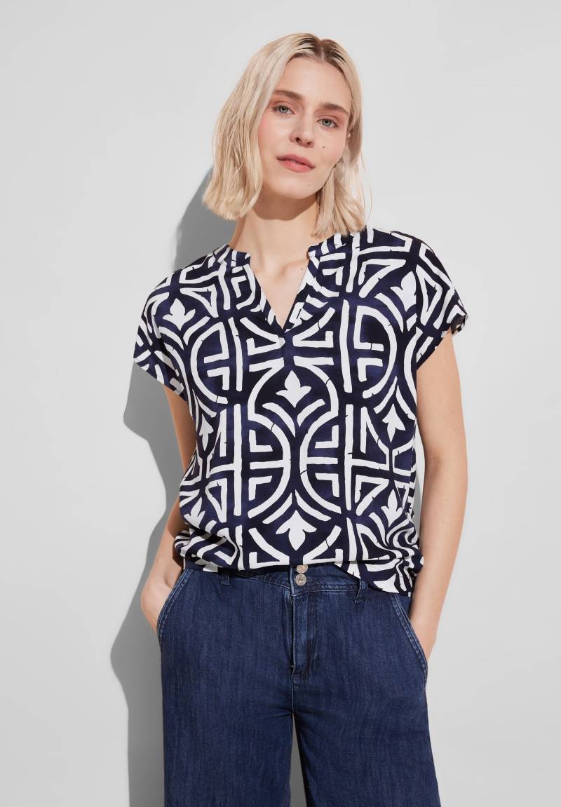 STREET ONE Shirtbluse, mit grafischem Muster von STREET ONE