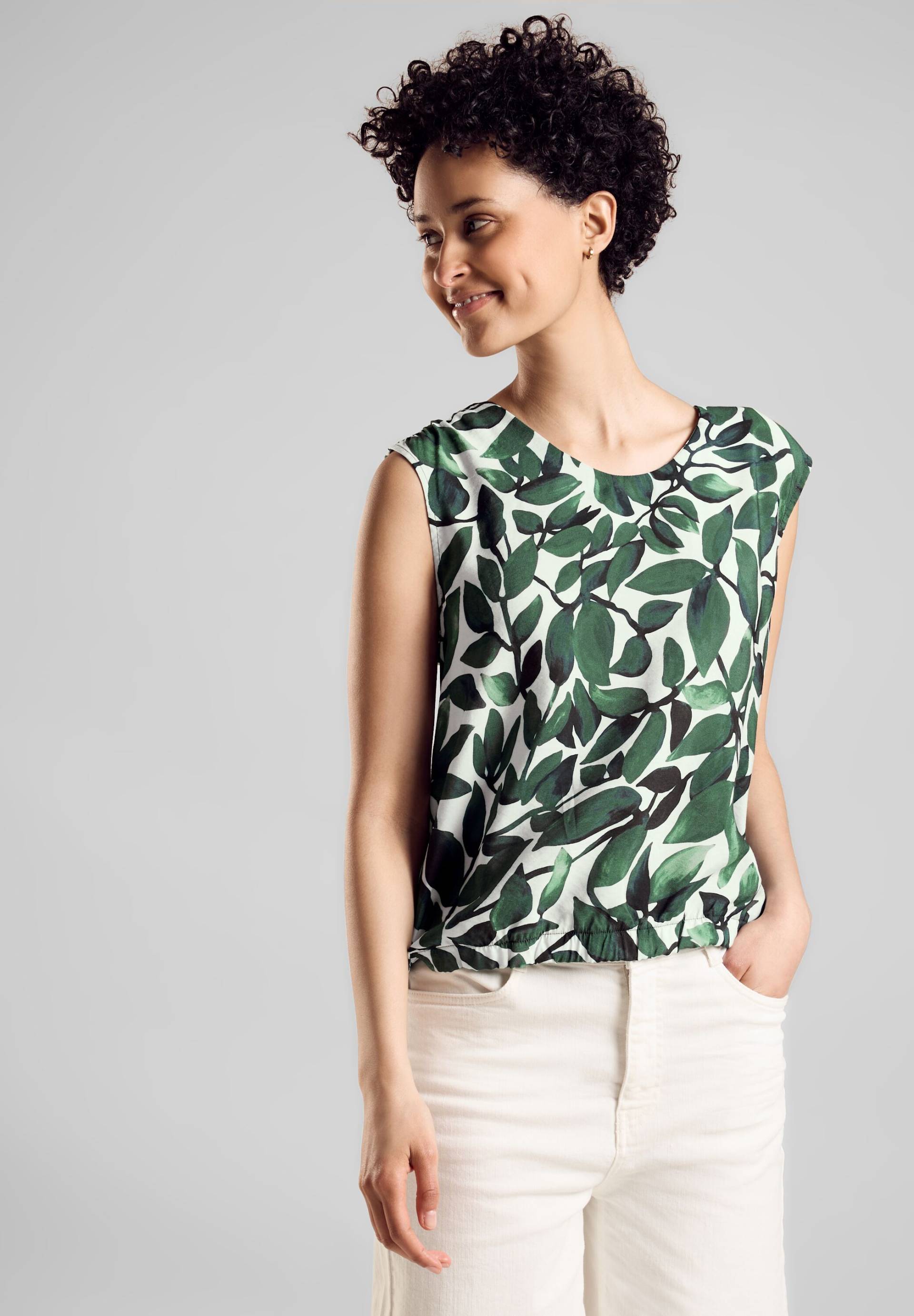 STREET ONE Shirttop, mit All-Over Print von STREET ONE