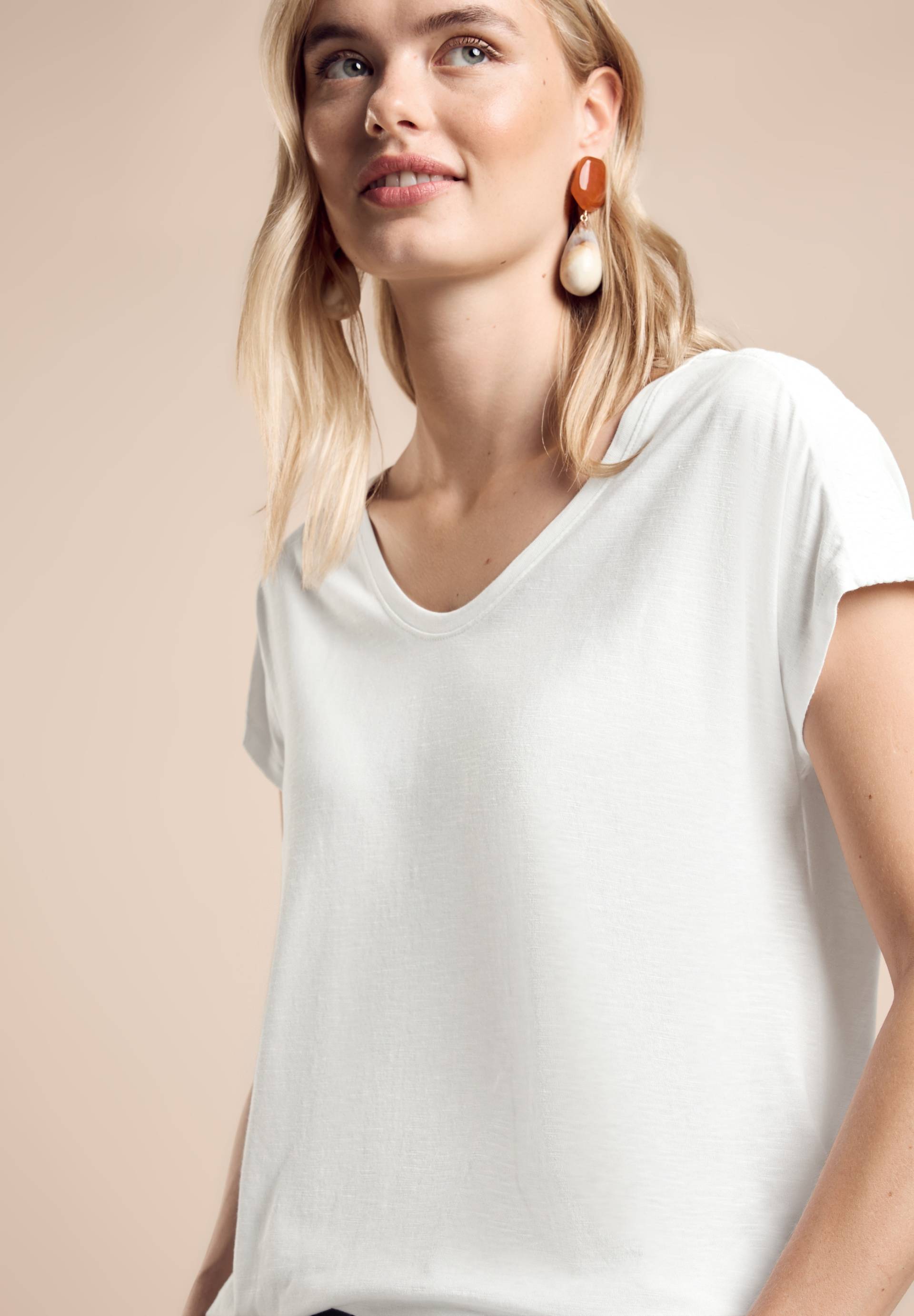 STREET ONE Shirttop, mit Smock-Detail von STREET ONE