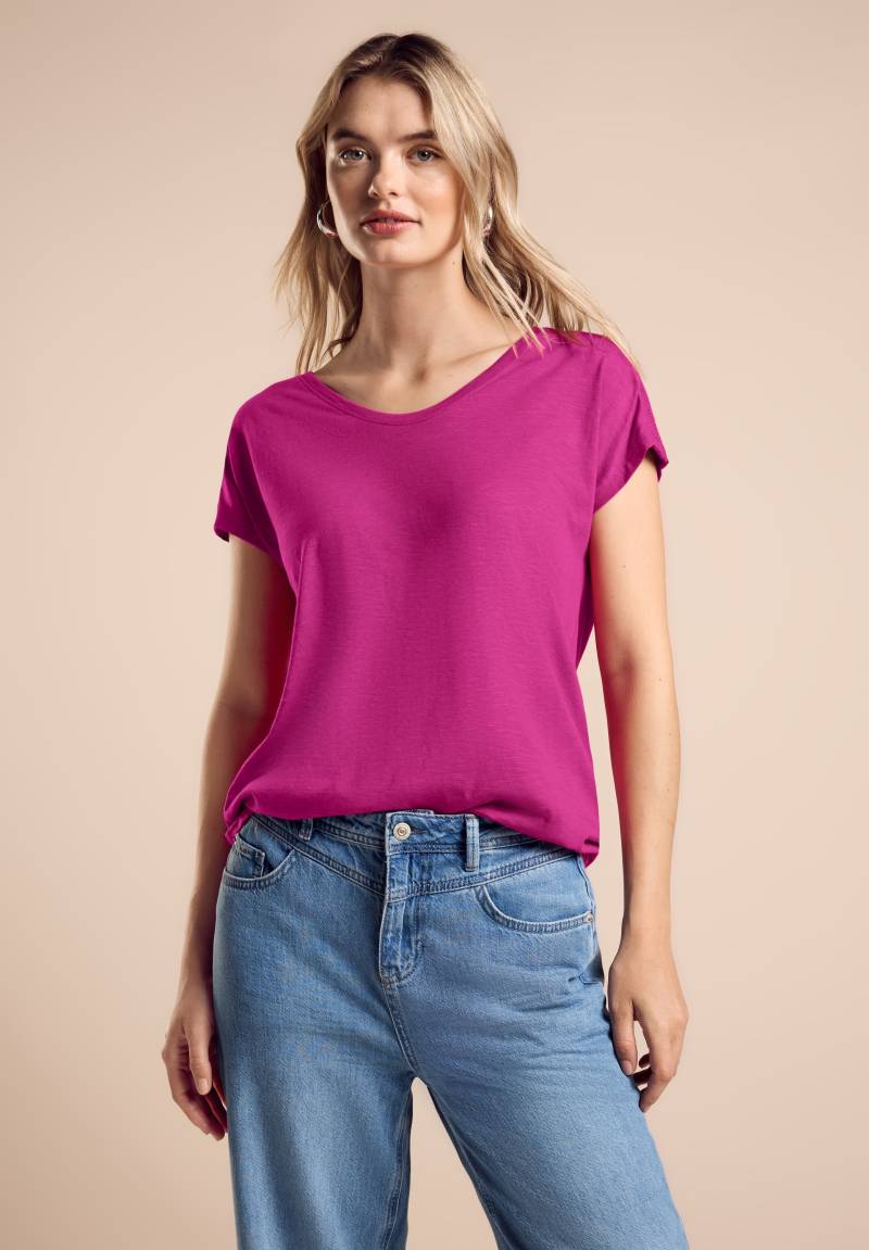 STREET ONE Shirttop, mit Smock-Detail von STREET ONE