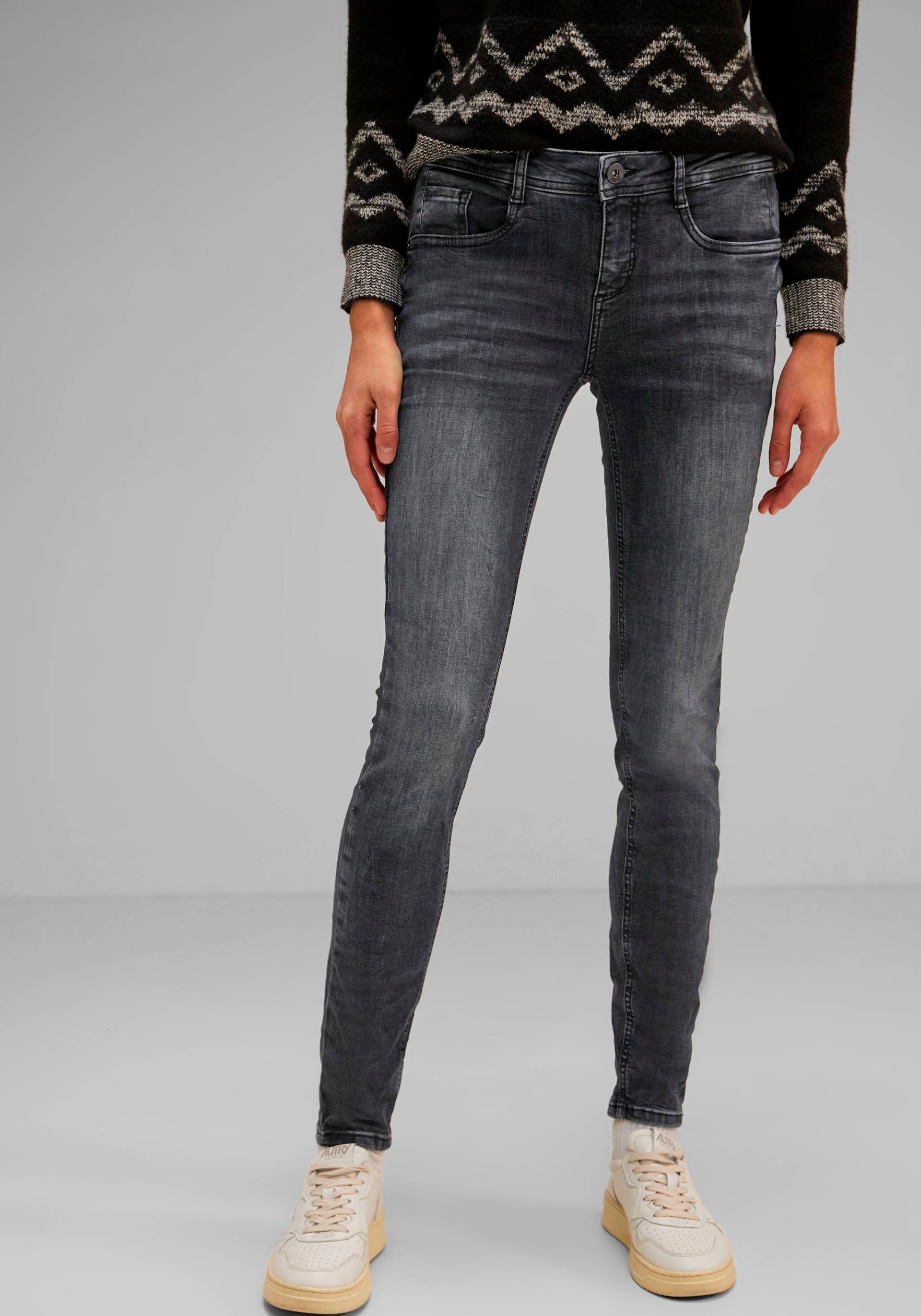 STREET ONE Skinny-fit-Jeans, mit schmalem Bein von STREET ONE