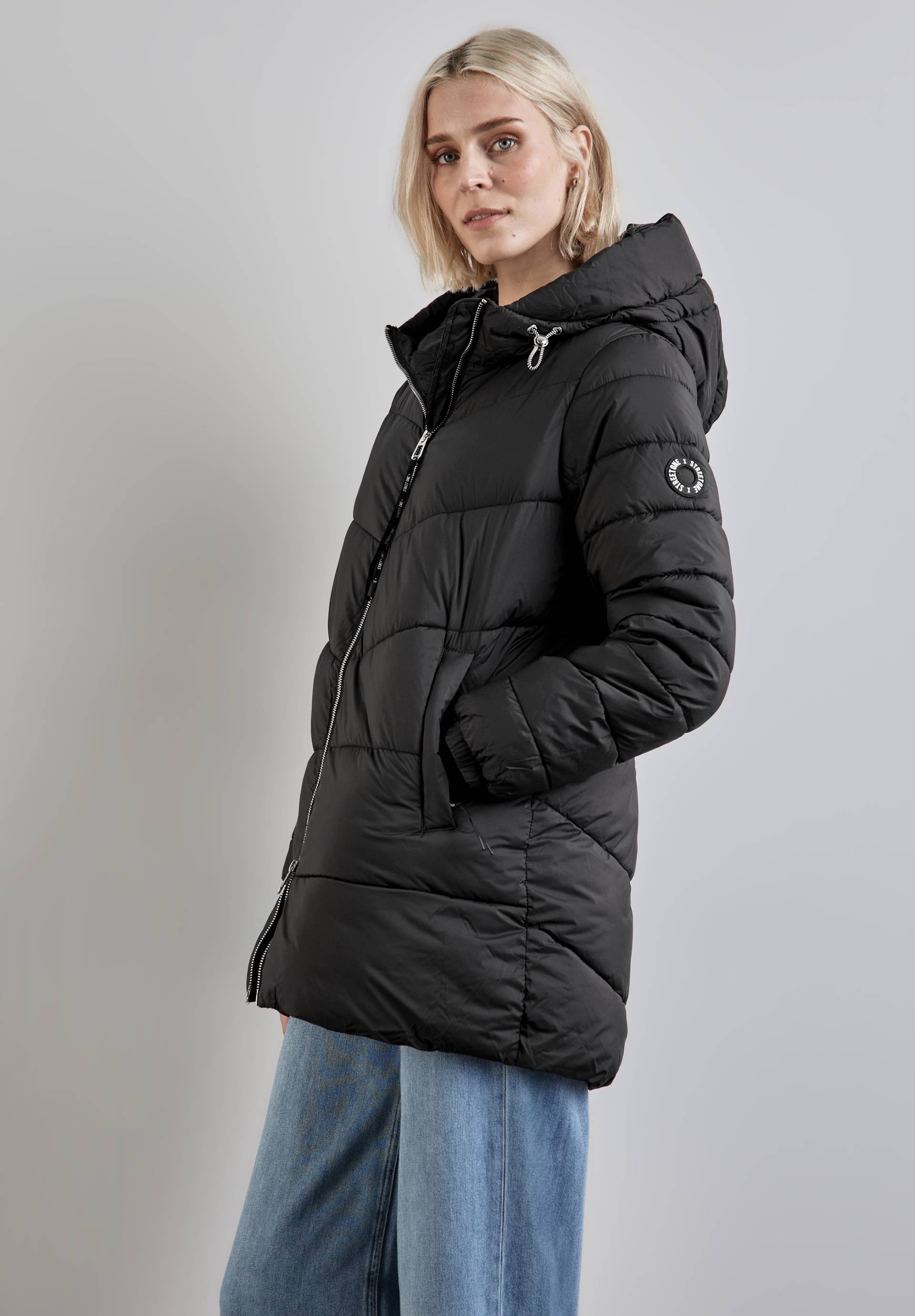 STREET ONE Steppjacke, mit Kapuze, mit Kapuze von STREET ONE