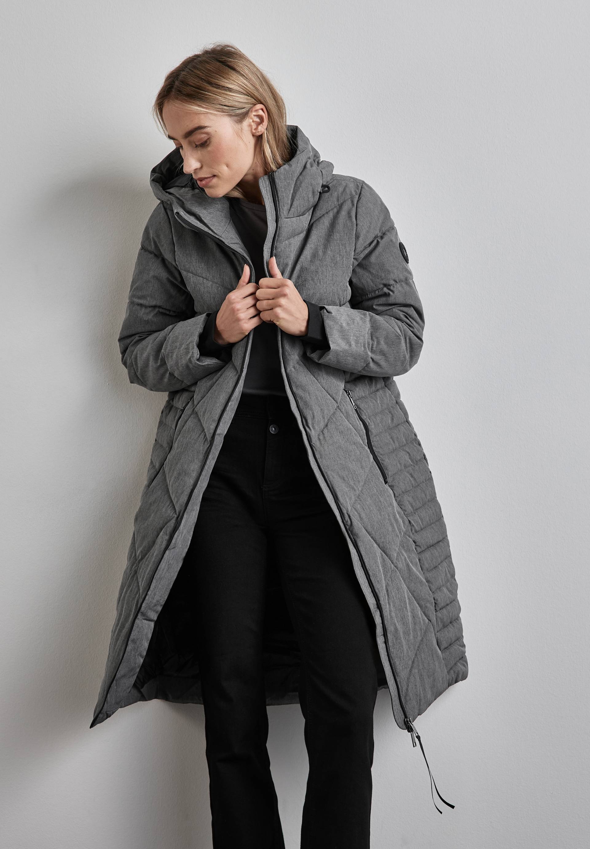 STREET ONE Steppjacke, mit Kapuze, mit Kapuze von STREET ONE