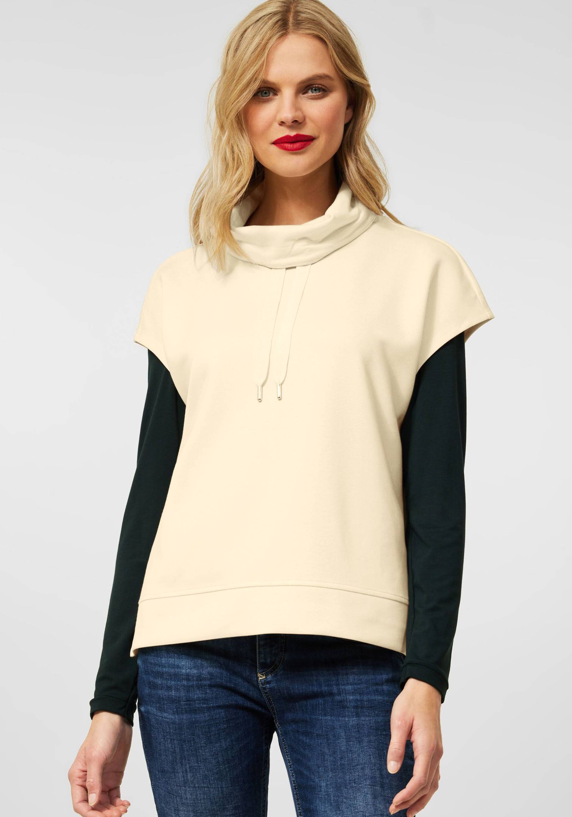 STREET ONE Sweatshirt, ohne Ärmel von STREET ONE