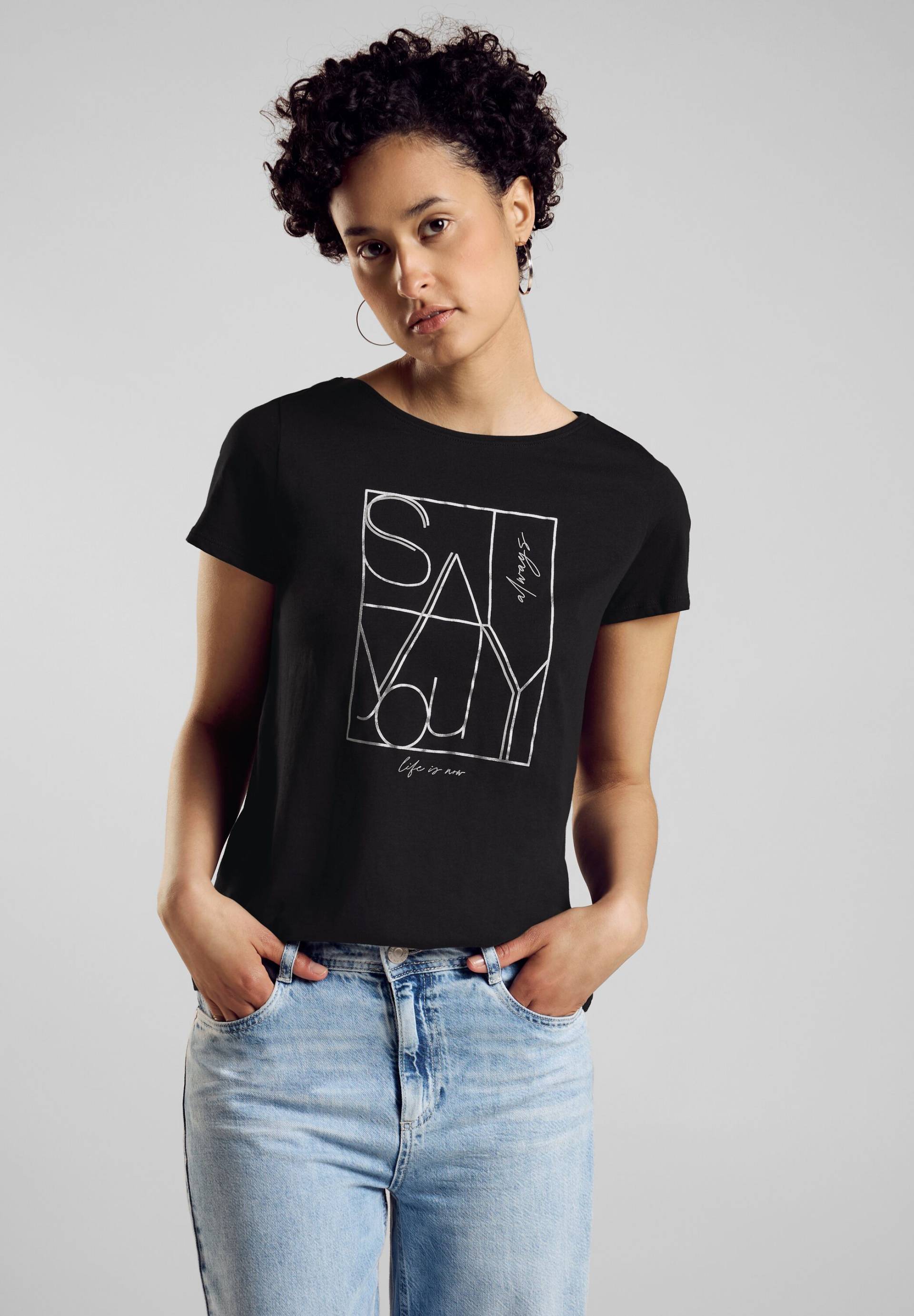 STREET ONE T-Shirt, mit Frontprint von STREET ONE