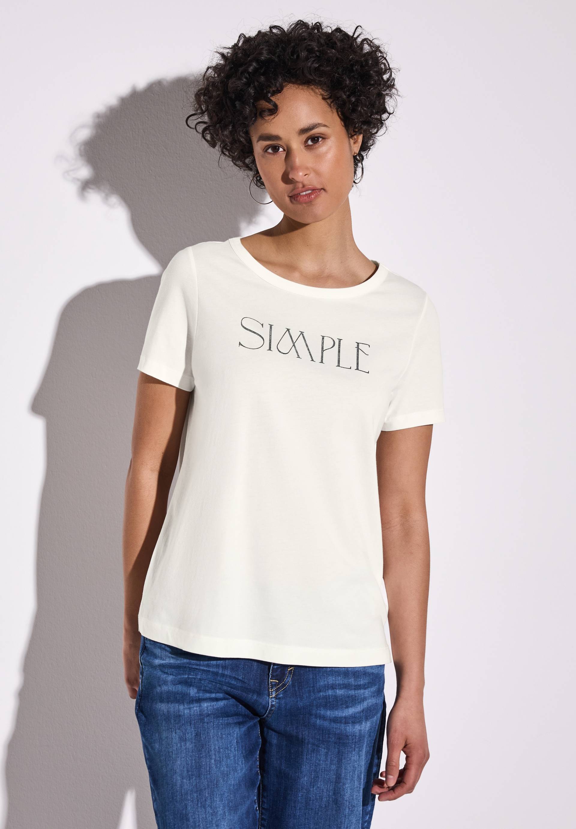 STREET ONE T-Shirt, mit Wording-Print von STREET ONE