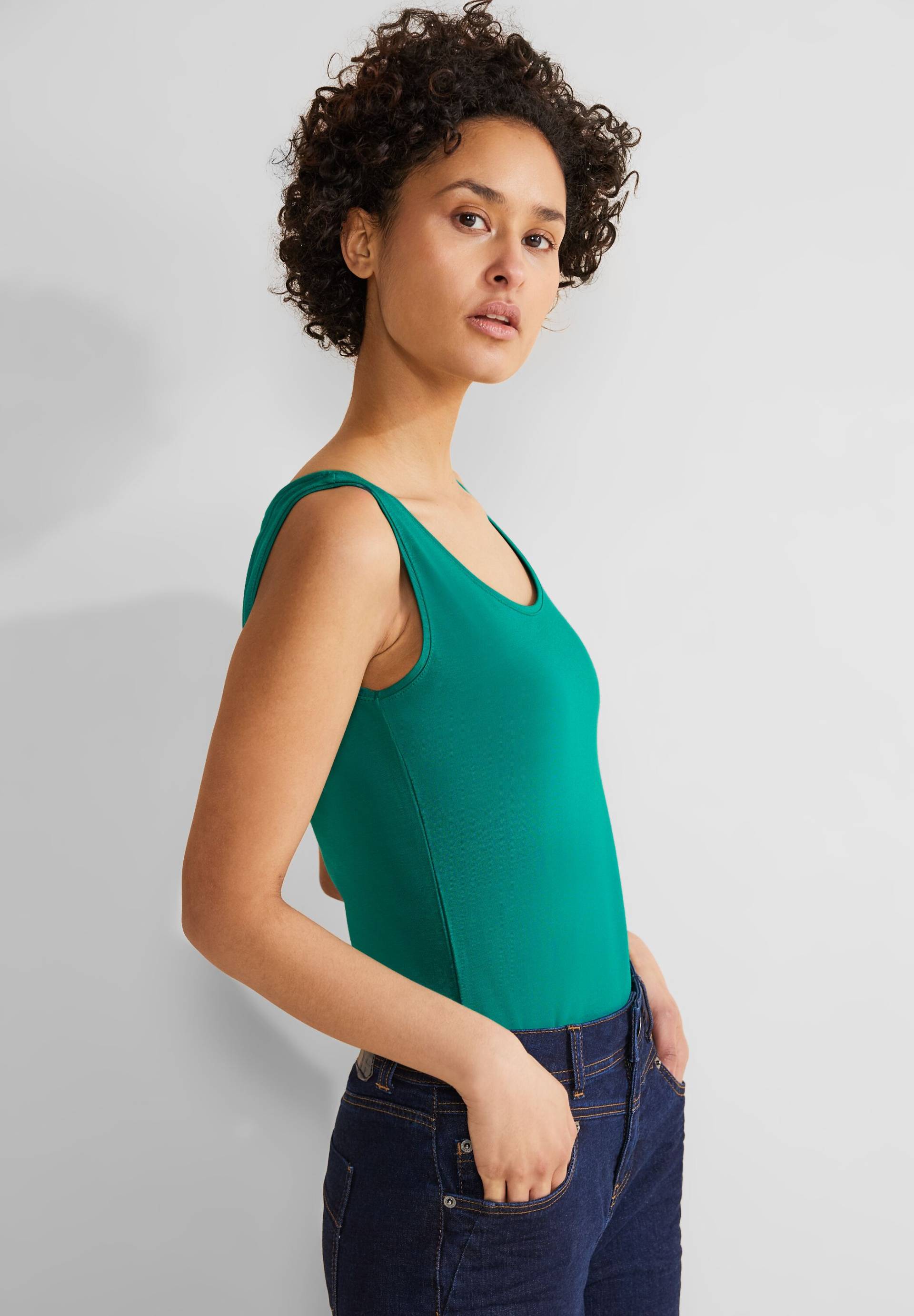 STREET ONE Tanktop »Style Anni«, mit Stretch von STREET ONE