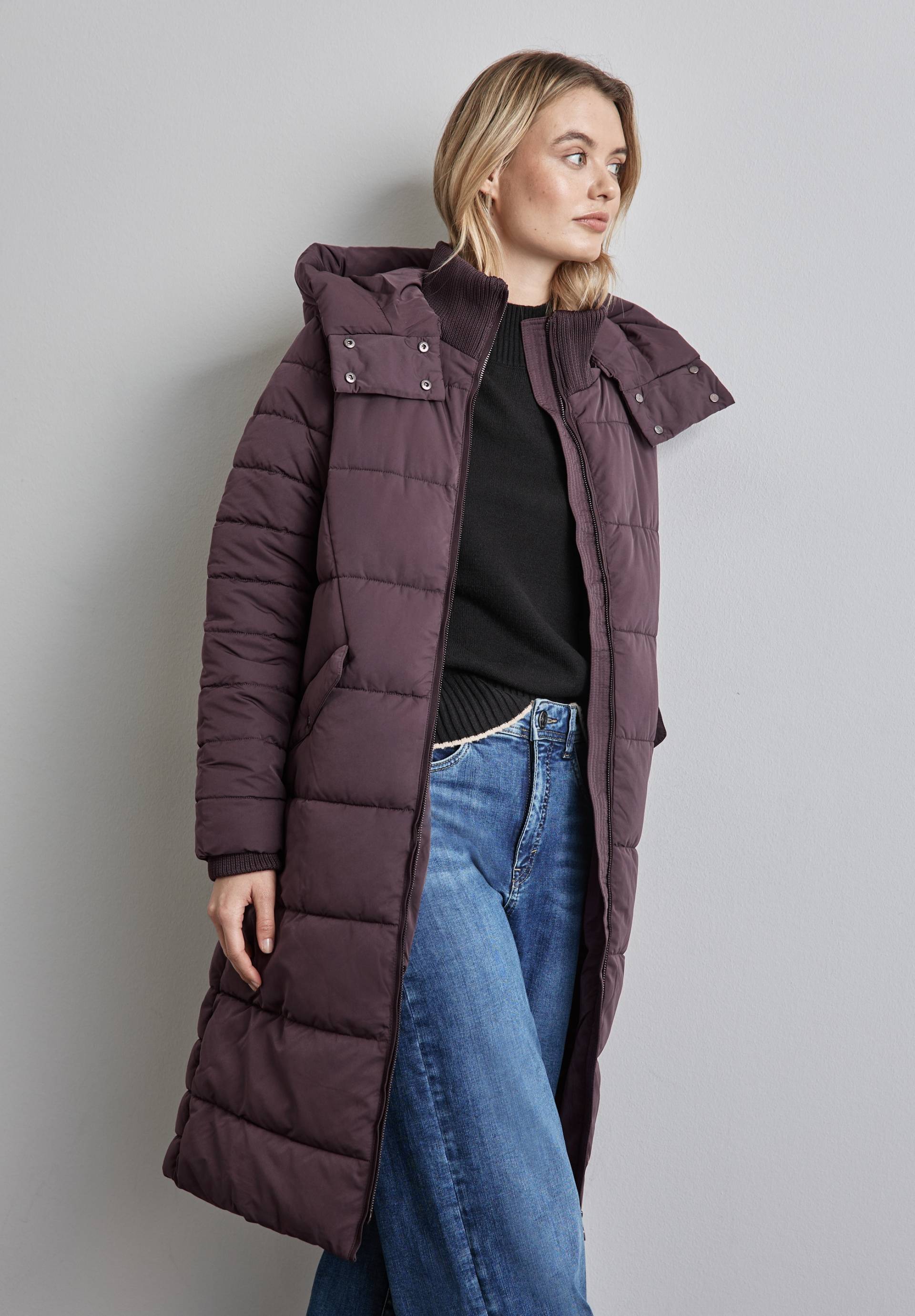 STREET ONE Winterjacke, mit abnehmbarer Kapuze STREET ONE Winterjacke, mit abnehmbarer Kapuze von STREET ONE
