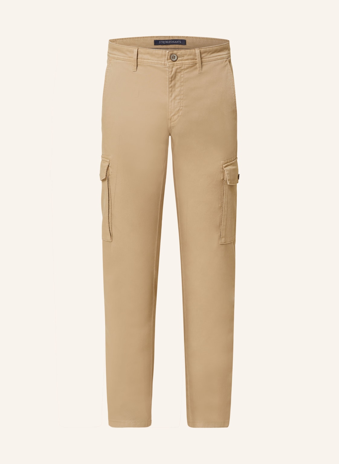 Strokesman's Cargohose Cavalery Slim Fit beige Strokesman's Cargohose Cavalery Slim Fit beige von STROKESMAN'S