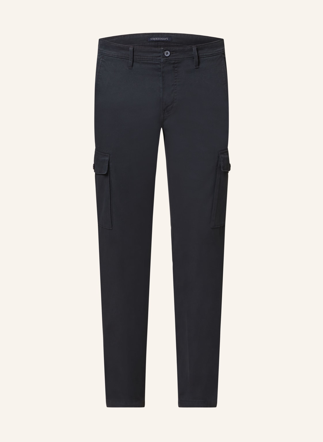 Strokesman's Cargohose Cavalery Slim Fit blau Strokesman's Cargohose Cavalery Slim Fit blau von STROKESMAN'S