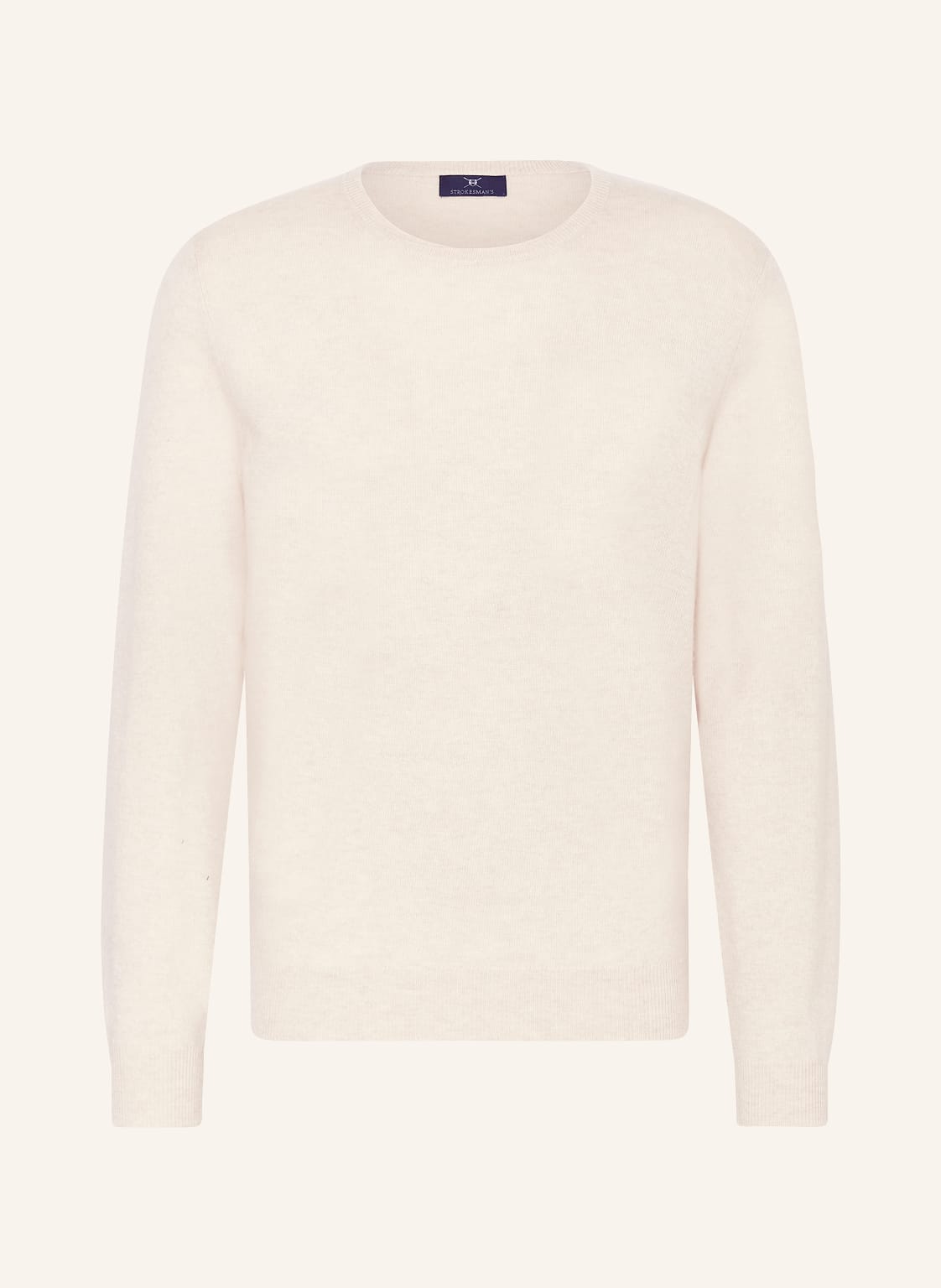 Strokesman's Cashmere-Pullover beige von STROKESMAN'S