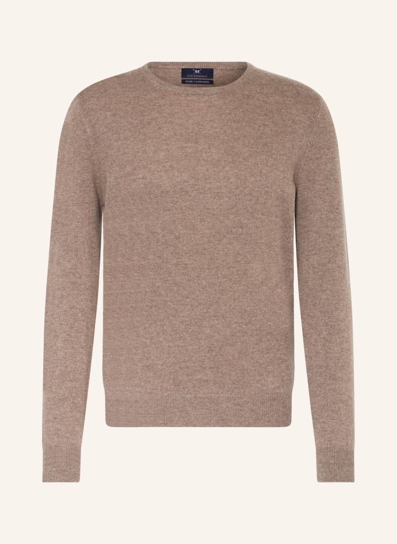 Strokesman's Cashmere-Pullover beige von STROKESMAN'S