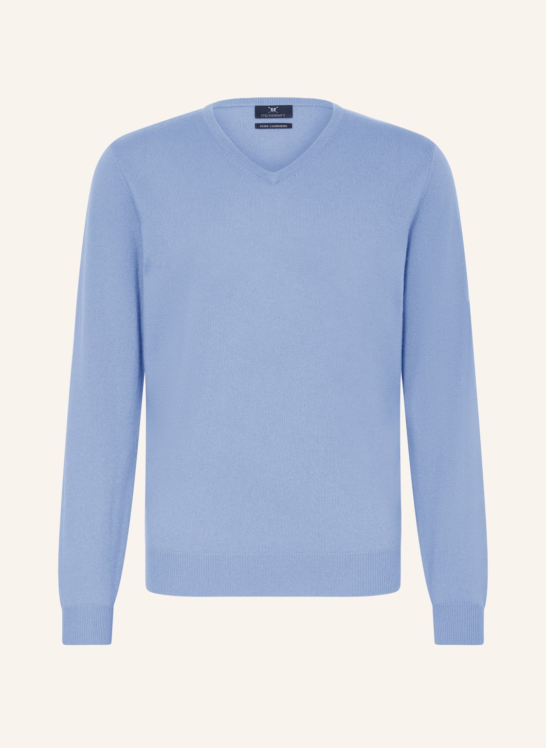 Strokesman's Cashmere-Pullover blau Strokesman's Cashmere-Pullover blau von STROKESMAN'S