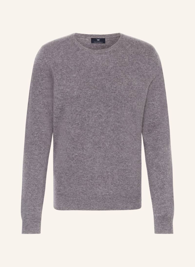 Strokesman's Cashmere-Pullover grau von STROKESMAN'S