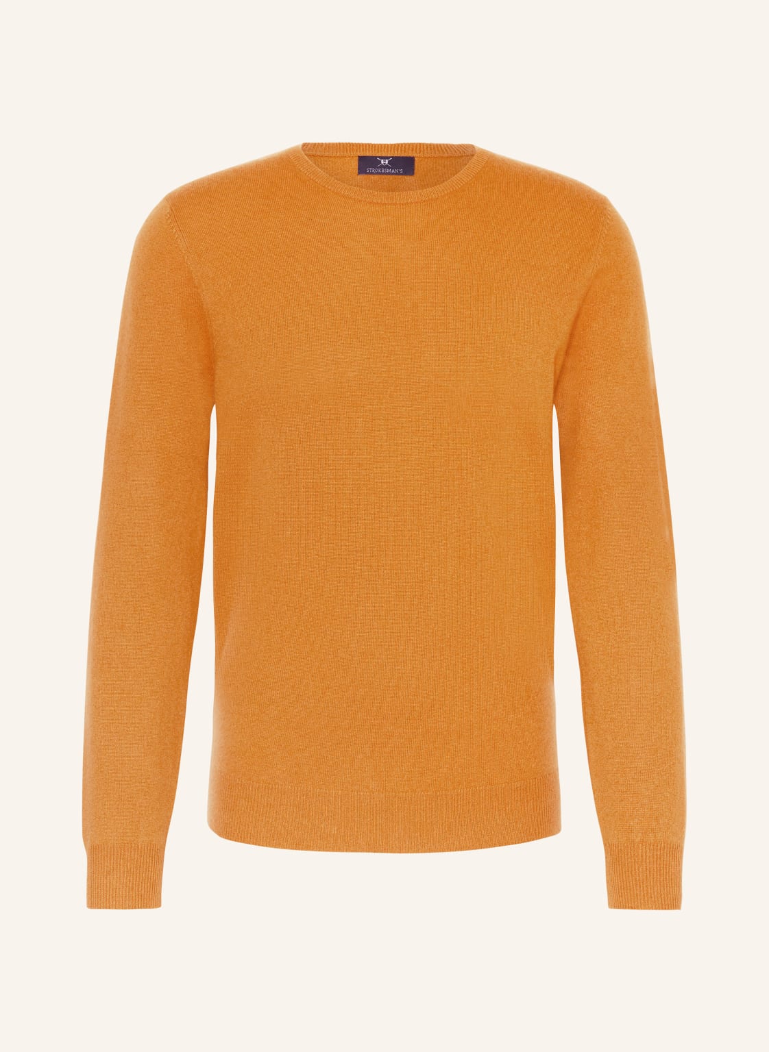 Strokesman's Cashmere-Pullover orange von STROKESMAN'S