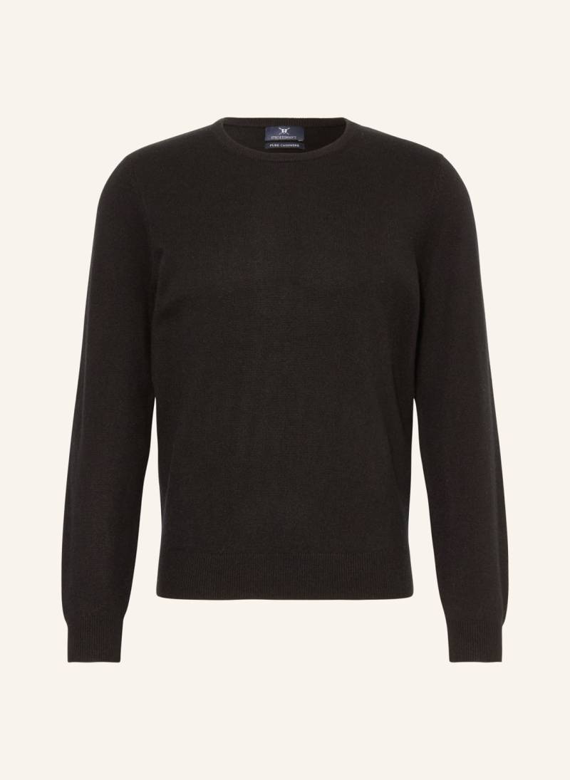 Strokesman's Cashmere-Pullover schwarz von STROKESMAN'S